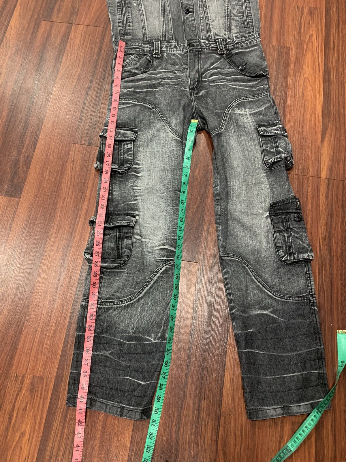 Multipocket Lowbox Overall Denim