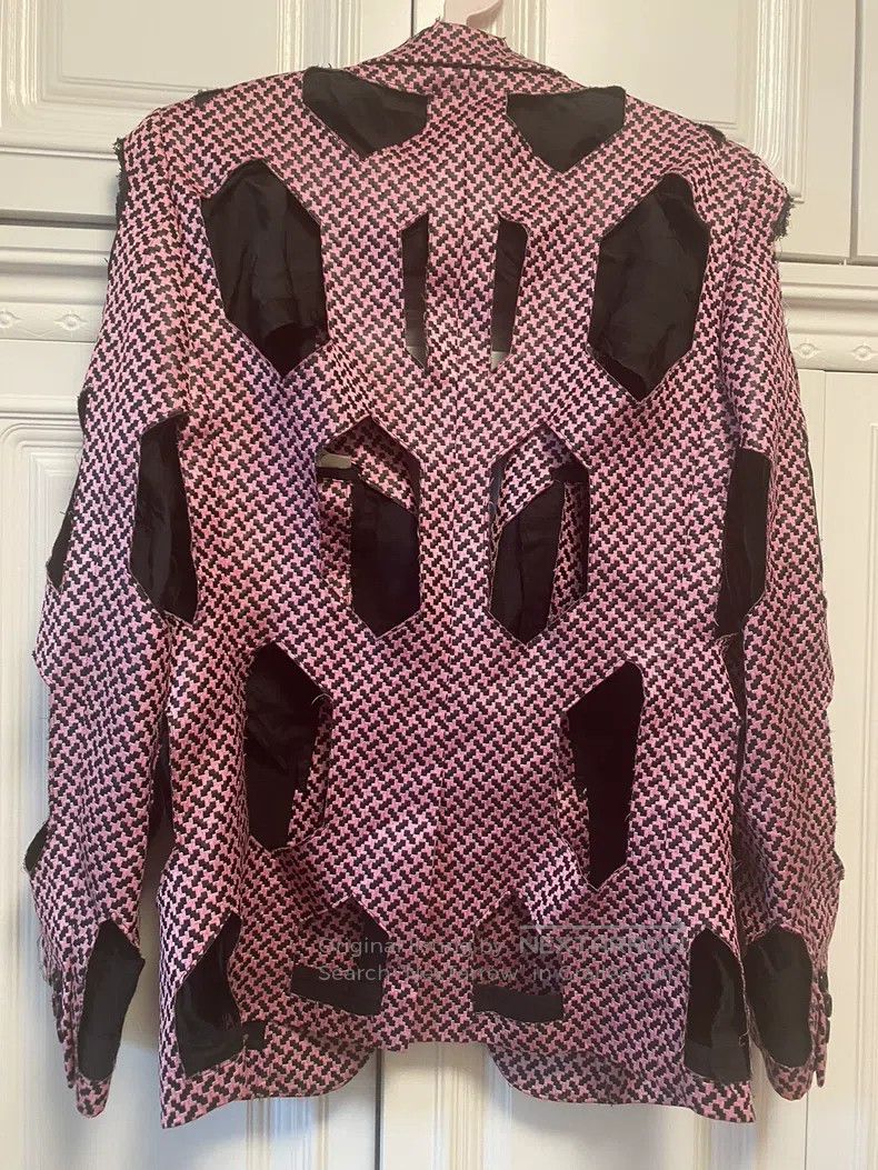 Comme des Garcons Comme Des Garcons Pink Cut-Out Blazer Jacket Size S / US 4 / IT 40 - 2 Thumbnail