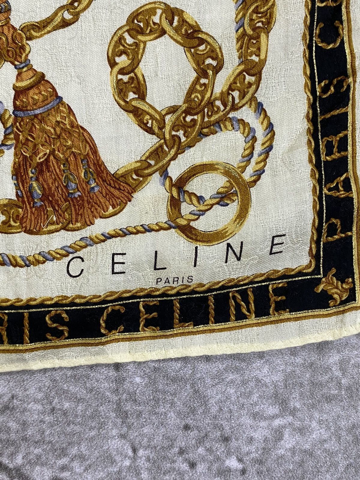 Celine Celine Handkerchief / Bandana / Neckerchief Size ONE SIZE - 3 Thumbnail