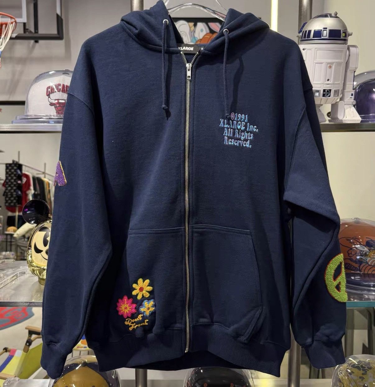 Xlarge XLARGE DAISY ZIP HOODED SWEAT Daisy Zip-Up Hoodie J32 Size US M / EU 48-50 / 2 - 1 Thumbnail