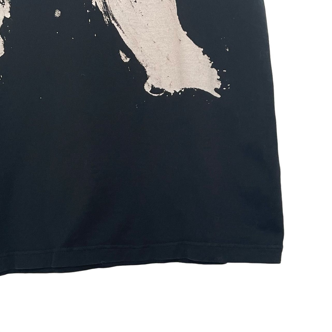 Saint Laurent Paris Saint Laurent SLP Black Logo Short Sleeve T-Shir K26WX Size US L / EU 52-54 / 3 - 4 Thumbnail