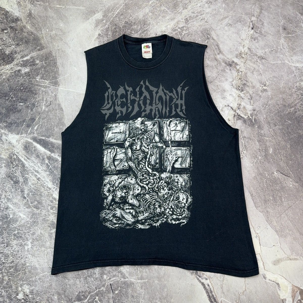 Band Tees × Vintage Vintage Cenotaph 90s T shirt Metal Rock Music Sleeveless XL Size US XL / EU 56 / 4 - 3 Thumbnail