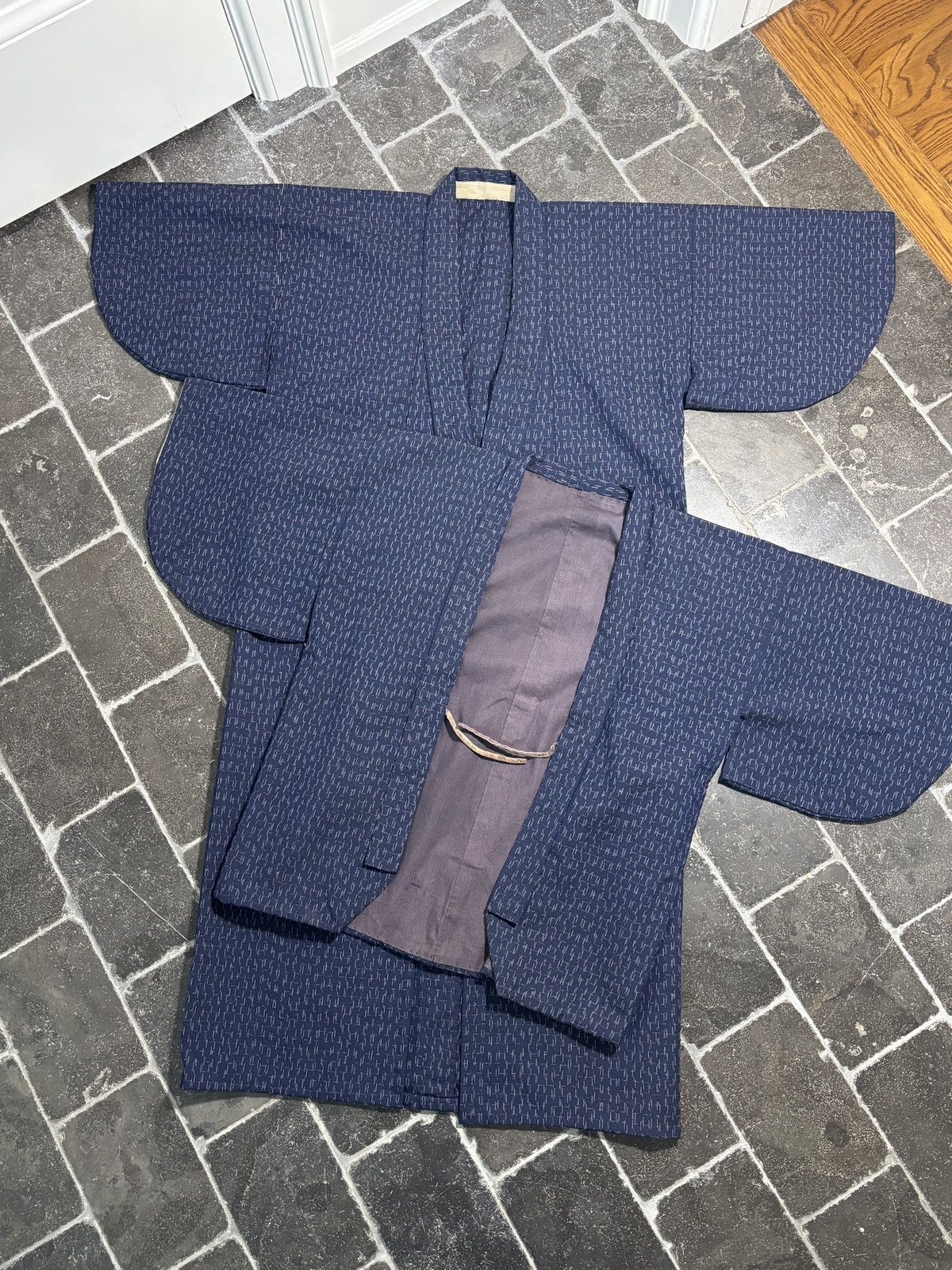 Vintage Japanese True Vintage Kimono Bath Robe Haori Jacket 50s 60s Size US S / EU 44-46 / 1 - 1 Thumbnail