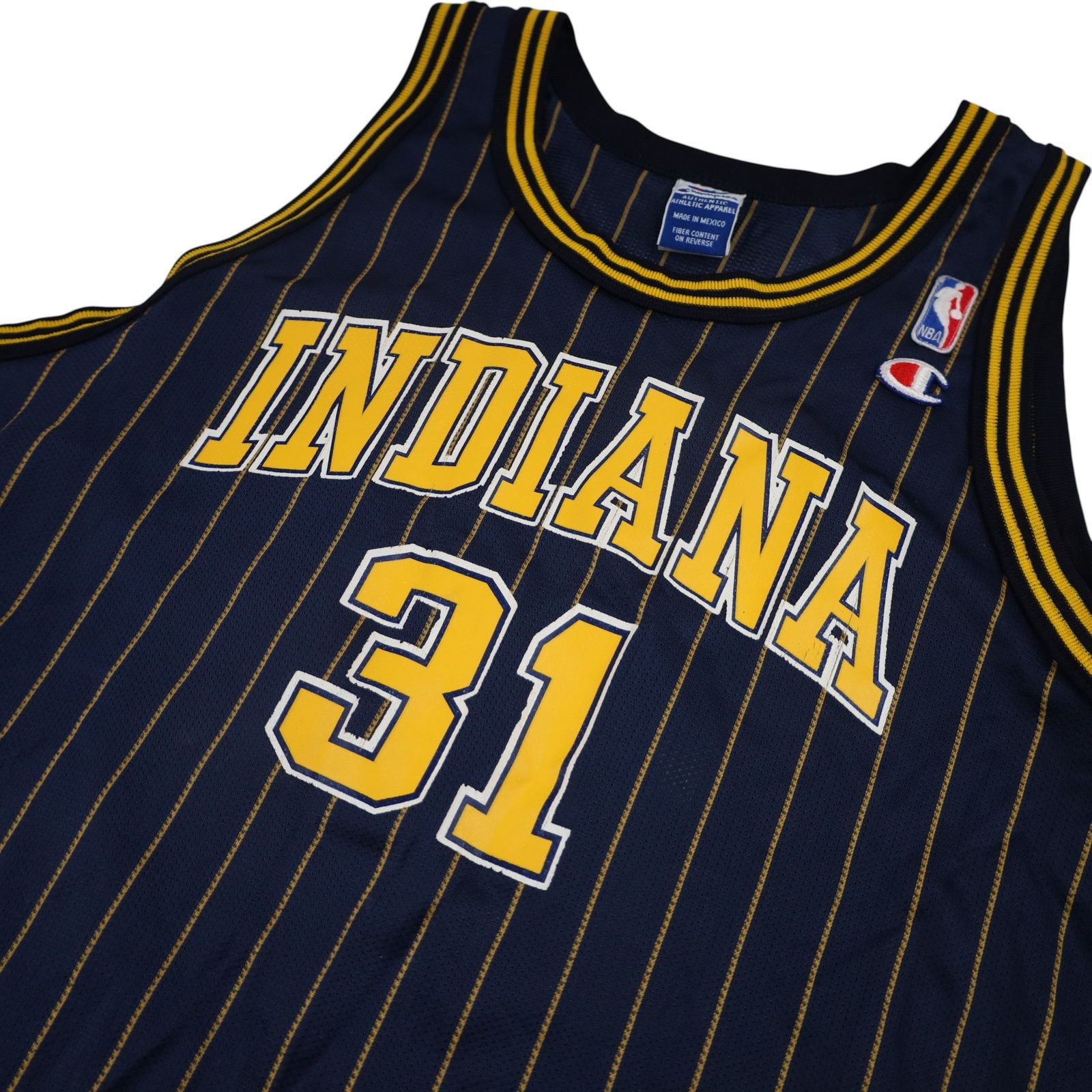 Champion × NBA × Vintage VTG 90s Champion Indiana Pacers Reggie Miller Jersey Size US XL / EU 56 / 4 - 5 Thumbnail