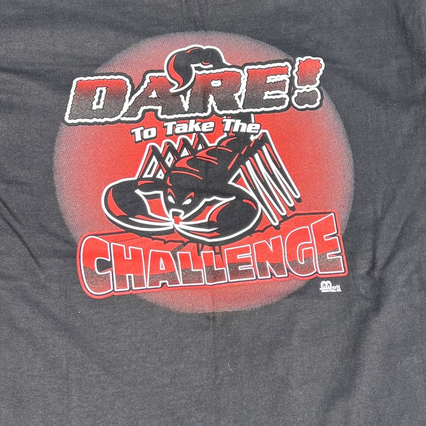 Hanes VINTAGE 1995 Hanes Beefy XL Black T-Shirt Scorpion Dart Short Sleeve Men Size US XL / EU 56 / 4 - 7 Thumbnail