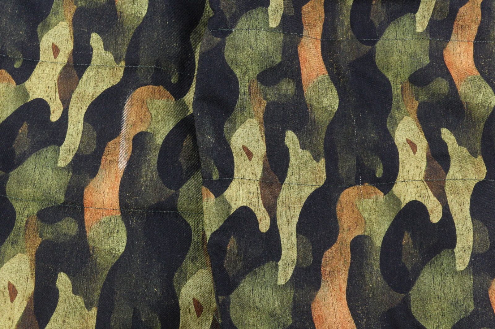R13 PADDED MILITARY 28 Wool Silk Patterned Cropped FW25 86551 Size 28" / US 6 / IT 42 - 11 Thumbnail
