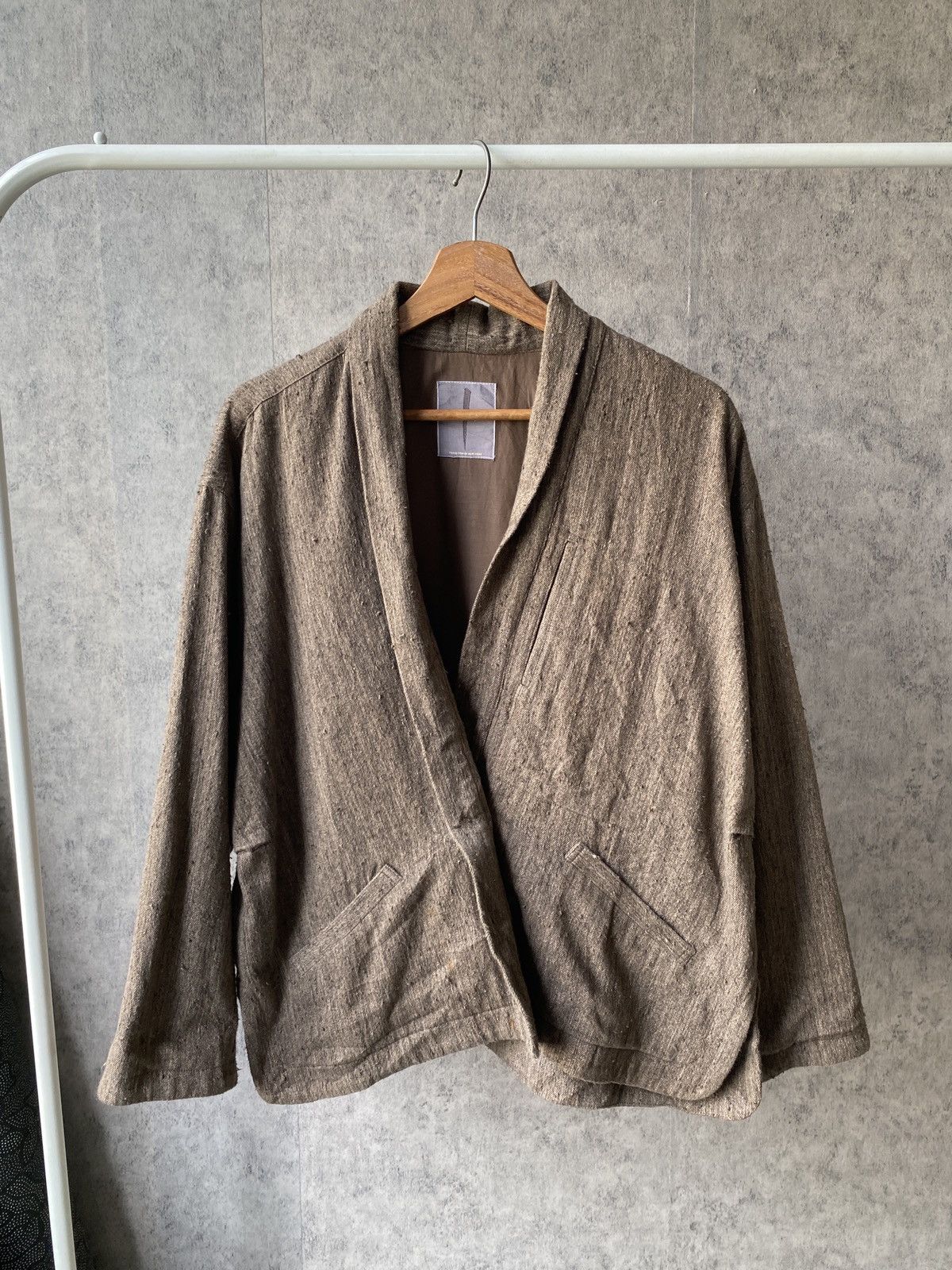 Issey Miyake Vintage 80’s Issey Miyake Mini Kimono Design Jacket Size US L / EU 52-54 / 3 - 2 Thumbnail