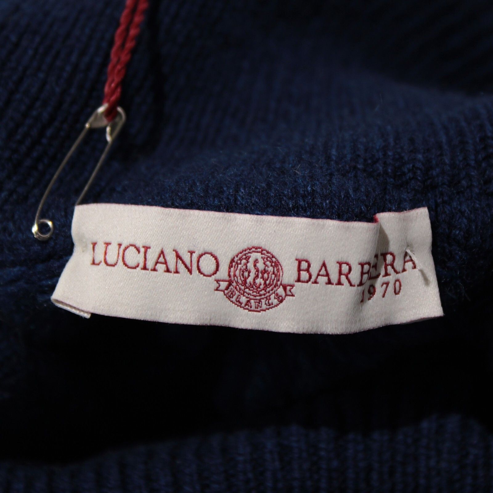 Luciano Barbera Luciano Barbera Sweater Size US XL in Blue Size US XL / EU 56 / 4 - 7 Thumbnail