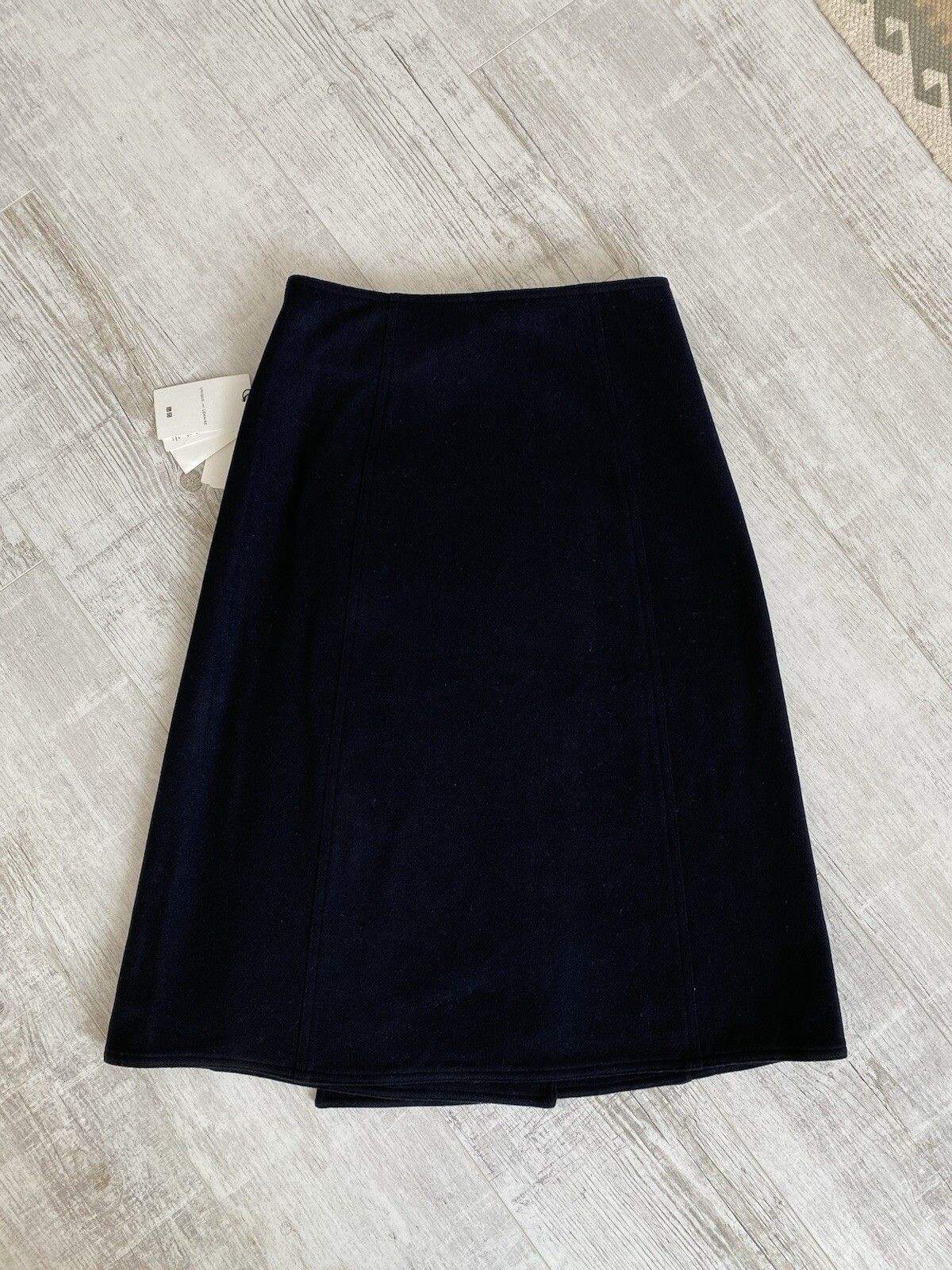 Lemaire × Uniqlo NEW Uniqlo Lamaire Wool Cashmere Midi Wrap Skirt Size 26" / US 2 / IT 38 - 6 Thumbnail