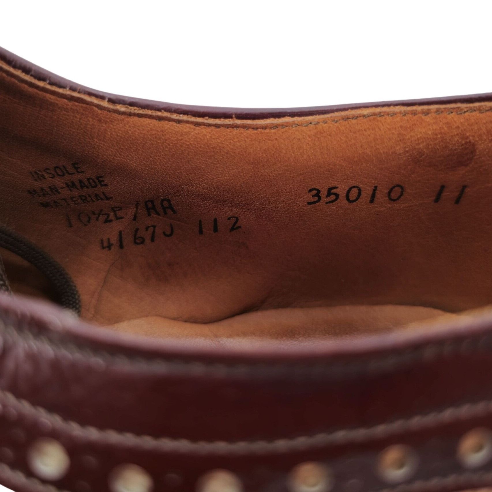 Johnston & Murphy Vintage Johnston & Murphy Aristocraft Spectator 10.5 Burgund Size US 10.5 / EU 43-44 - 8 Thumbnail