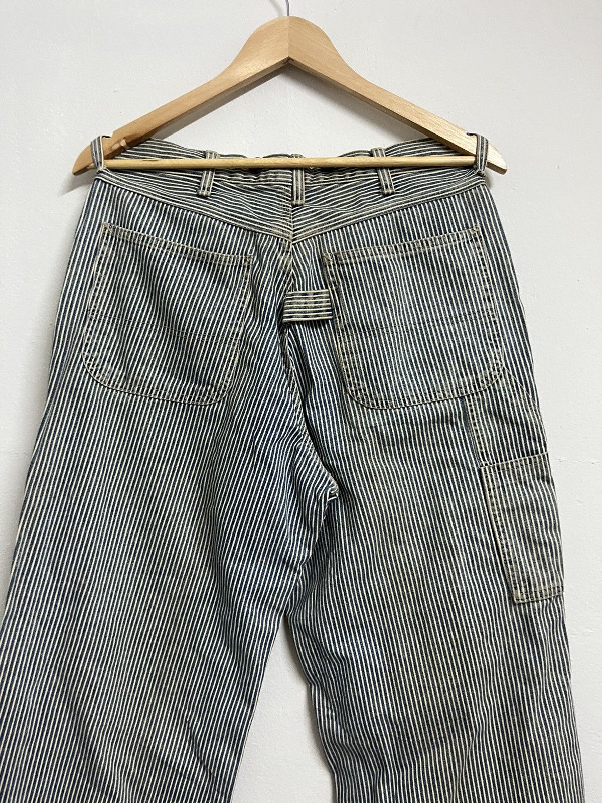 Le Grande Bleu (L.G.B.) Blue Way Workwear Hickory Denim Size US 30 / EU 46 - 12 Thumbnail