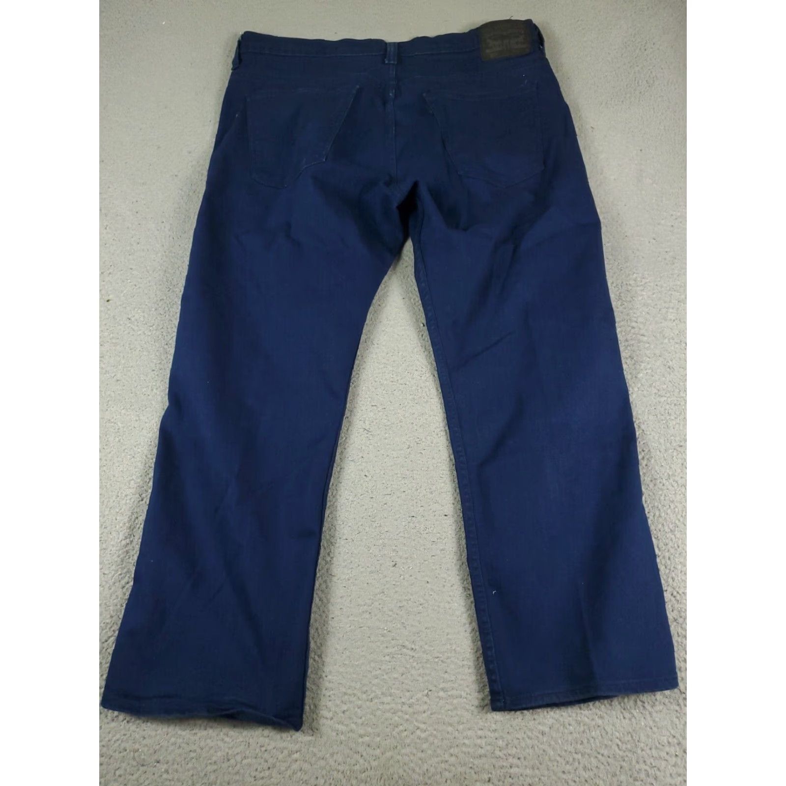 Levi's Levis 569 Straight Leg Jeans Mens 36x28 Blue Denim Pants Size US 36 / EU 52 - 6 Thumbnail
