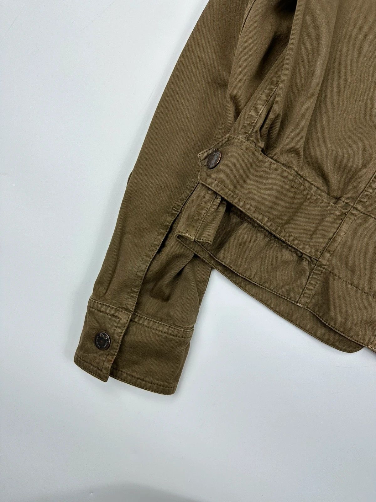 Dolce & Gabbana Dolce Gabbana FW04 Army Mesh Pocket Crop Khaki Jacket Size M / US 6-8 / IT 42-44 - 9 Thumbnail