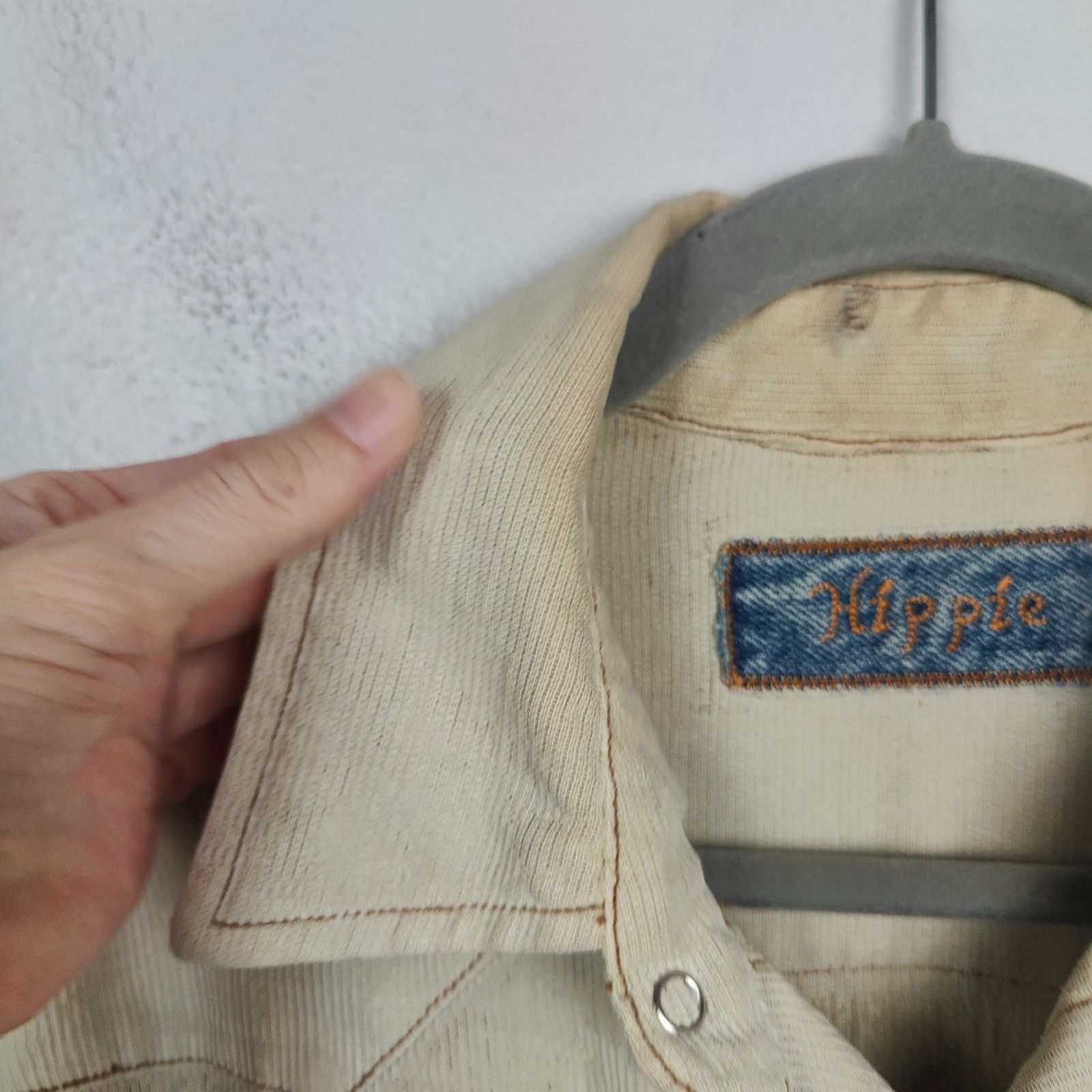 Other Vintage Hippie Corduroy Pearl Snap Shirt Mens Medium Size US M / EU 48-50 / 2 - 7 Thumbnail