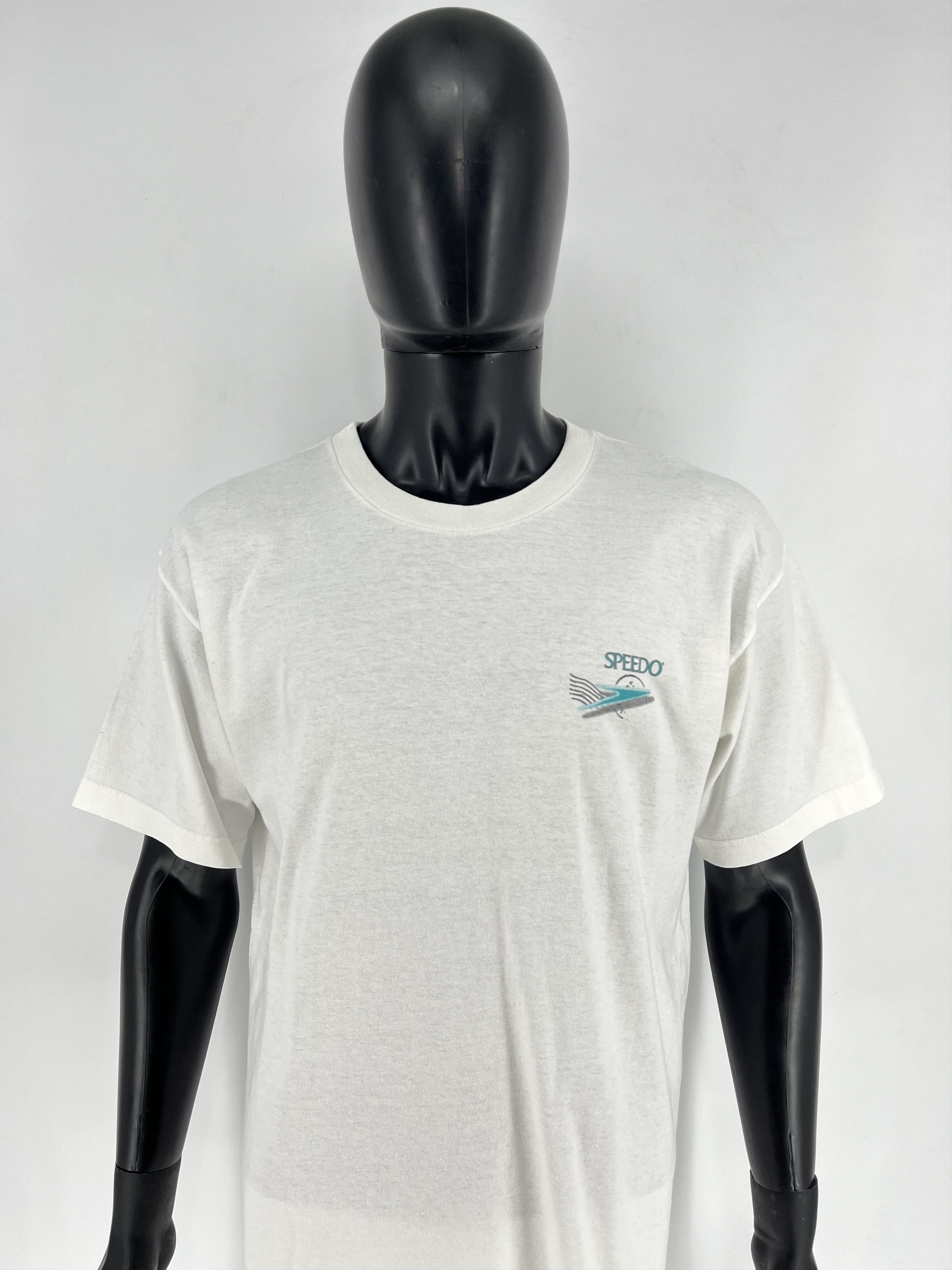 Speedo T shirt Vintage Speedo 1999 L Timbre Nature Dauphin Size US L / EU 52-54 / 3 - 3 Thumbnail