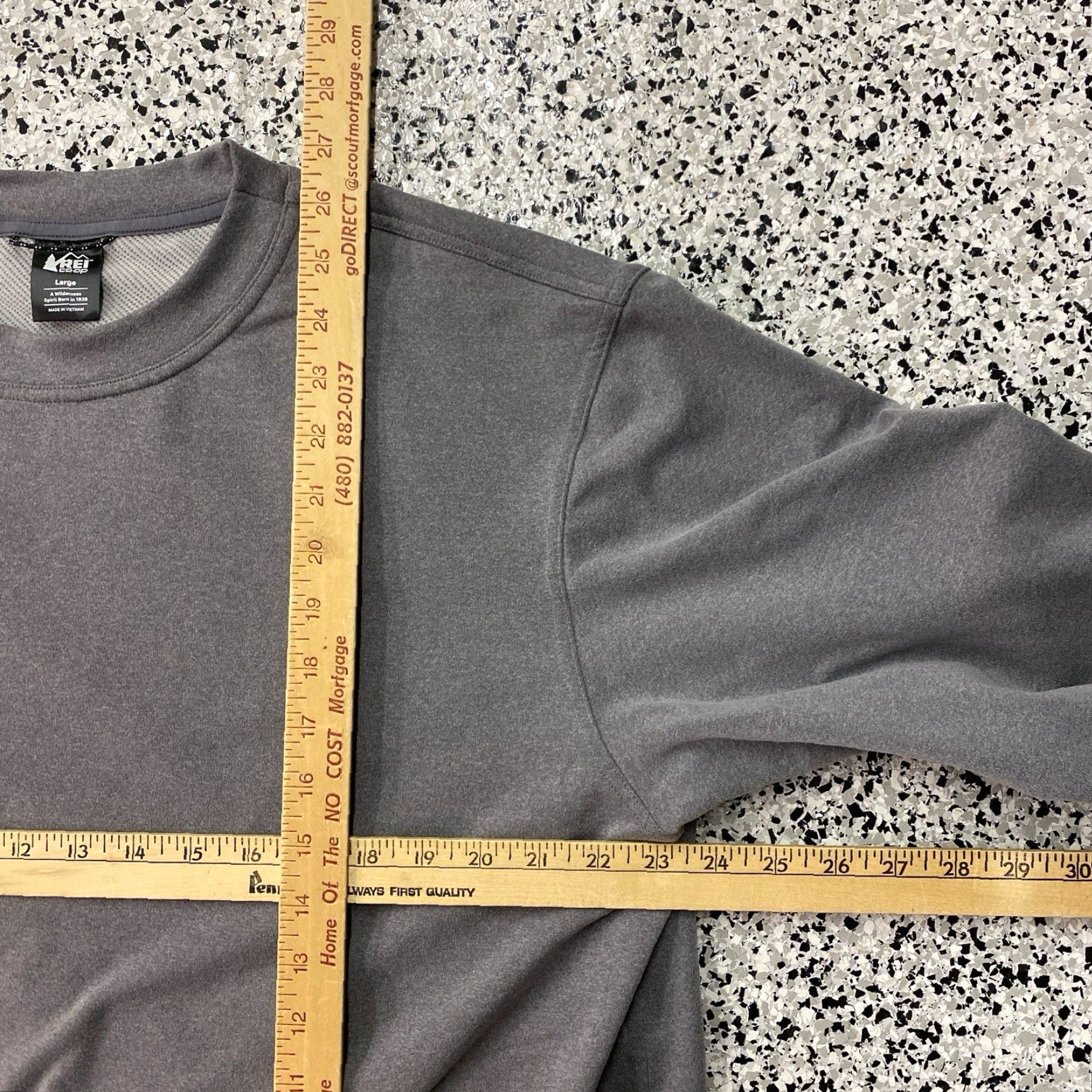 Vintage REI Co-Op Crewneck Sweatshirt Mens Medium Grey Pullover Sweatshirt Size US M / EU 48-50 / 2 - 3 Thumbnail