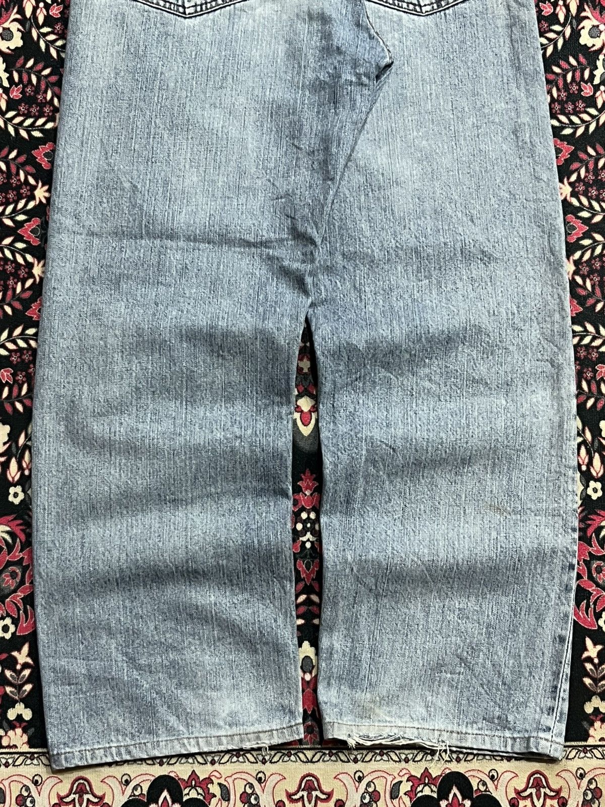 Levi's (33x34) Vintage Y2K Levi’s 503 Blue Washed Loose Cut Jeans Size US 33 - 11 Thumbnail