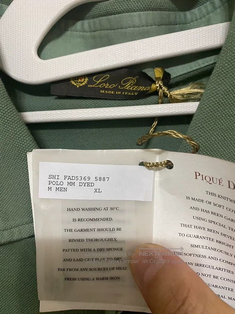 Loro Piana Loro Piana Men's Polo Shirt Size US XL / EU 56 / 4 - 2 Thumbnail