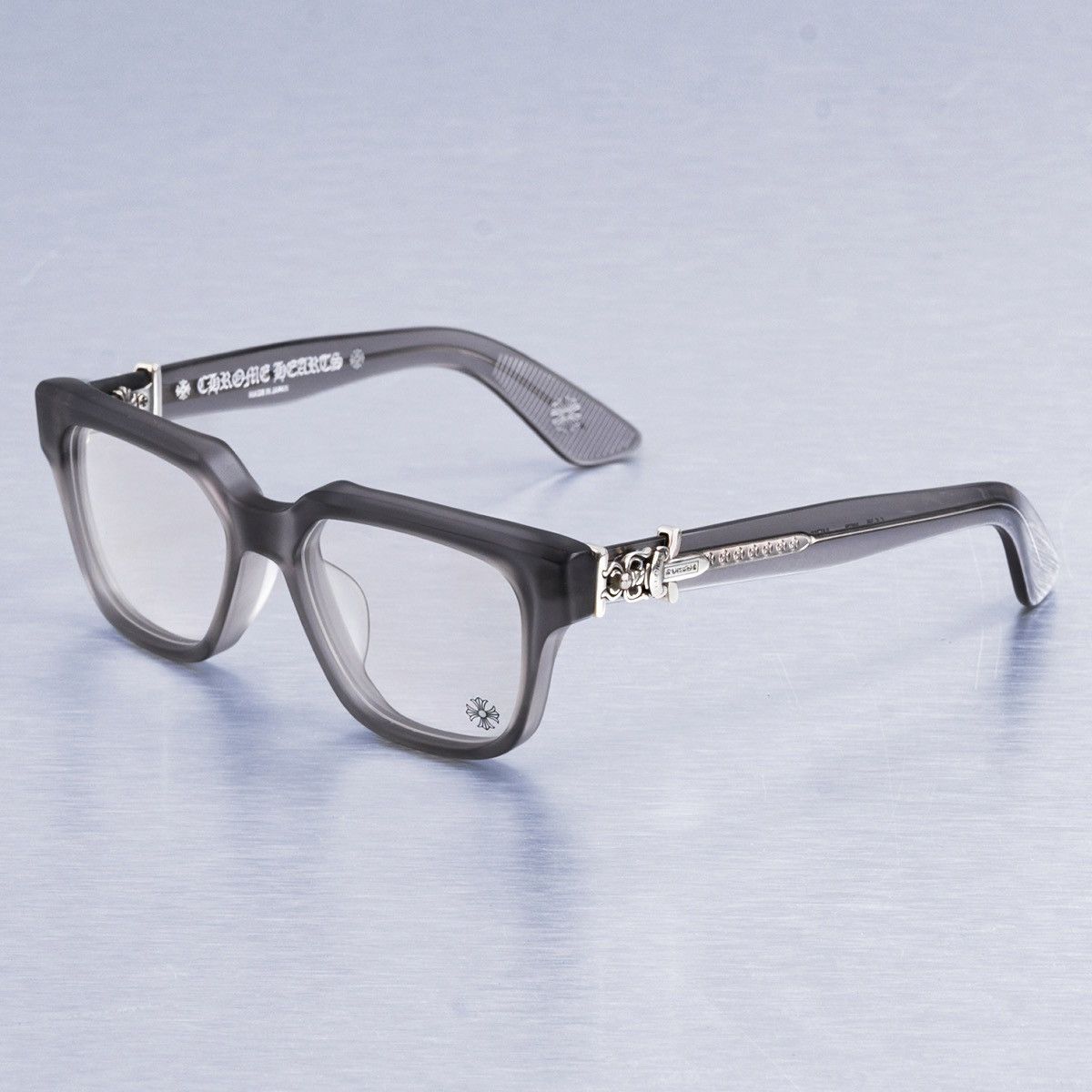 Chrome Hearts CHROME HEARTS VAGILLIONAIRE II MATTE GRAPHITE GLASSES Size ONE SIZE - 2 Thumbnail