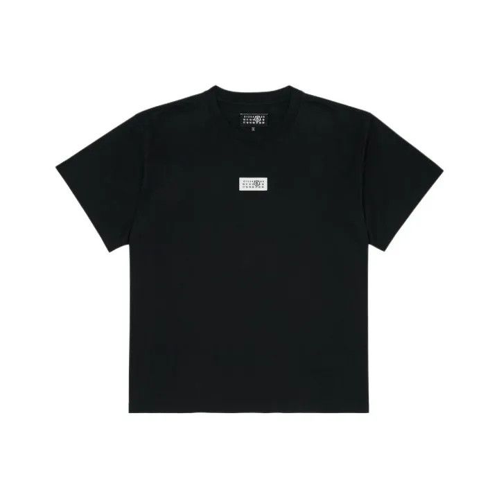 Maison Margiela MM6 Maison Margiela Black Short Sleeve T-Shirt 0079 Size US M / EU 48-50 / 2 - 1 Thumbnail