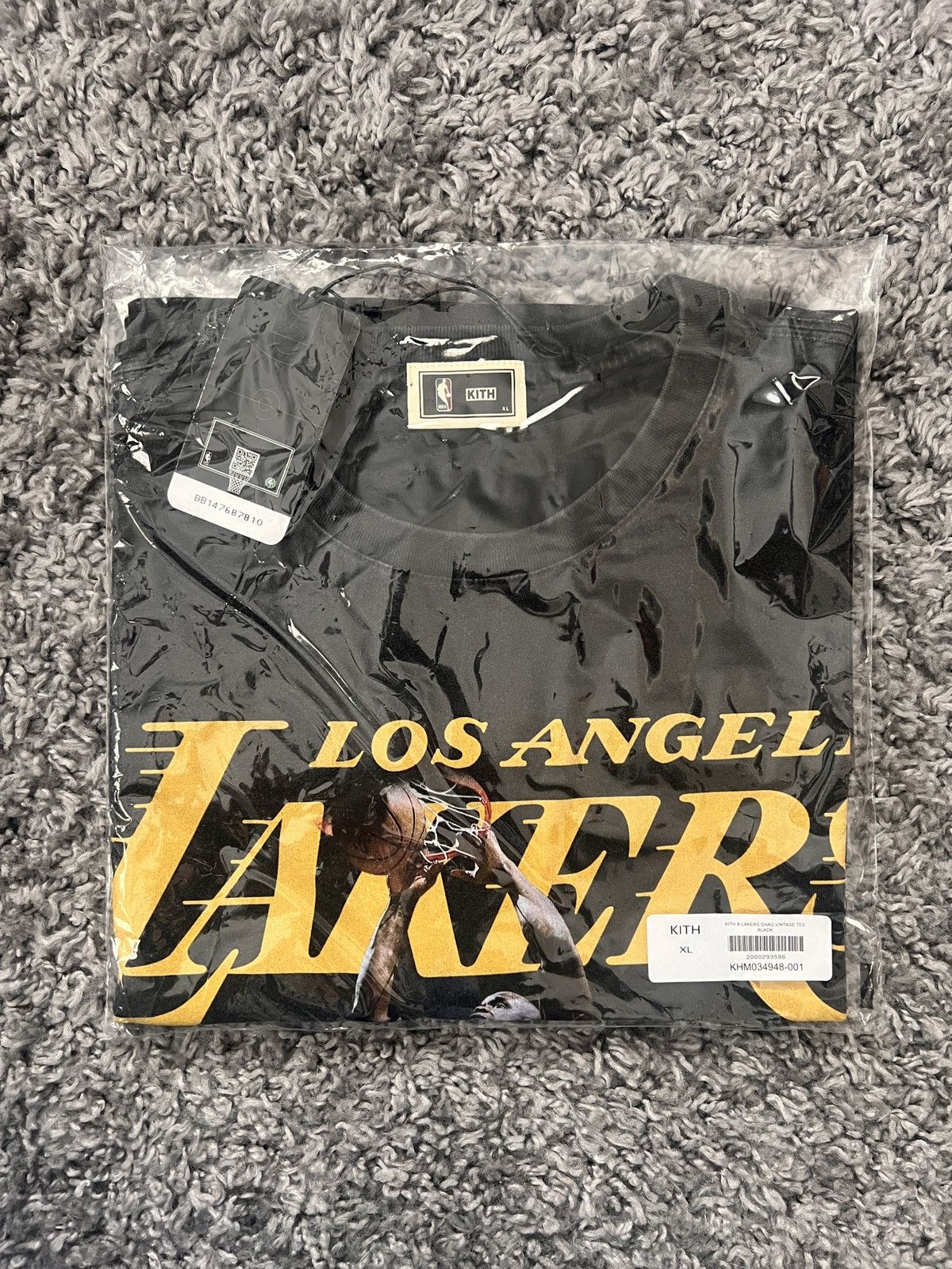 Kith Kith Shaq NBA All-Star Shaquille O’neal Tee Black XL New Size US XL / EU 56 / 4 - 1 Thumbnail