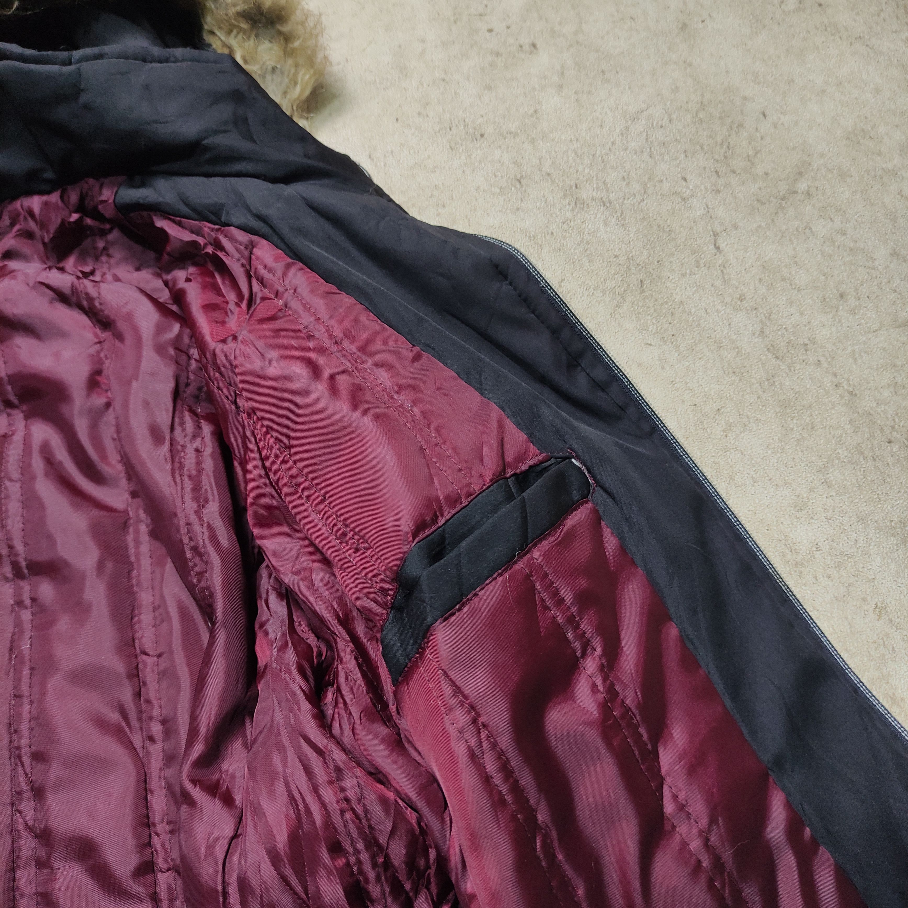 Tornado Mart Mode Modu Fur Hood Jacket – Vkei / punk 2000s Size US L / EU 52-54 / 3 - 12 Thumbnail