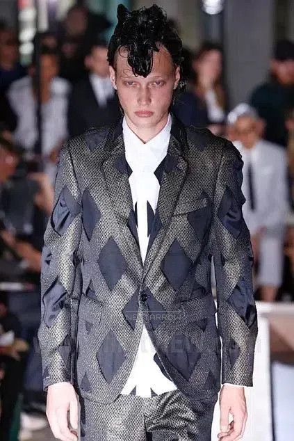 Comme des Garcons Multi Pattern Cut-Out Light Jacket Size M. Size US M / EU 48-50 / 2 - 3 Thumbnail