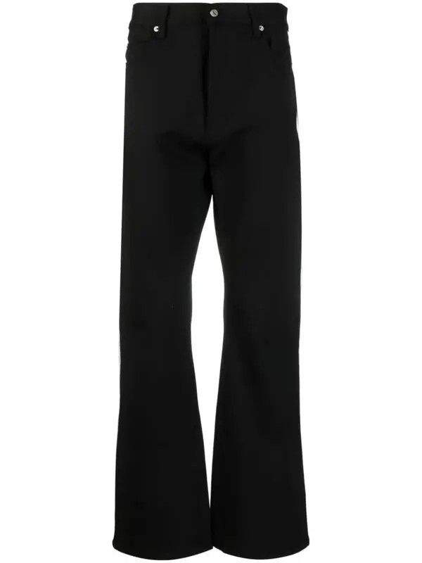 Gallery Dept. o1mle0326 Logan Poly Flare Pants in Black Size US 29 - 1 Thumbnail