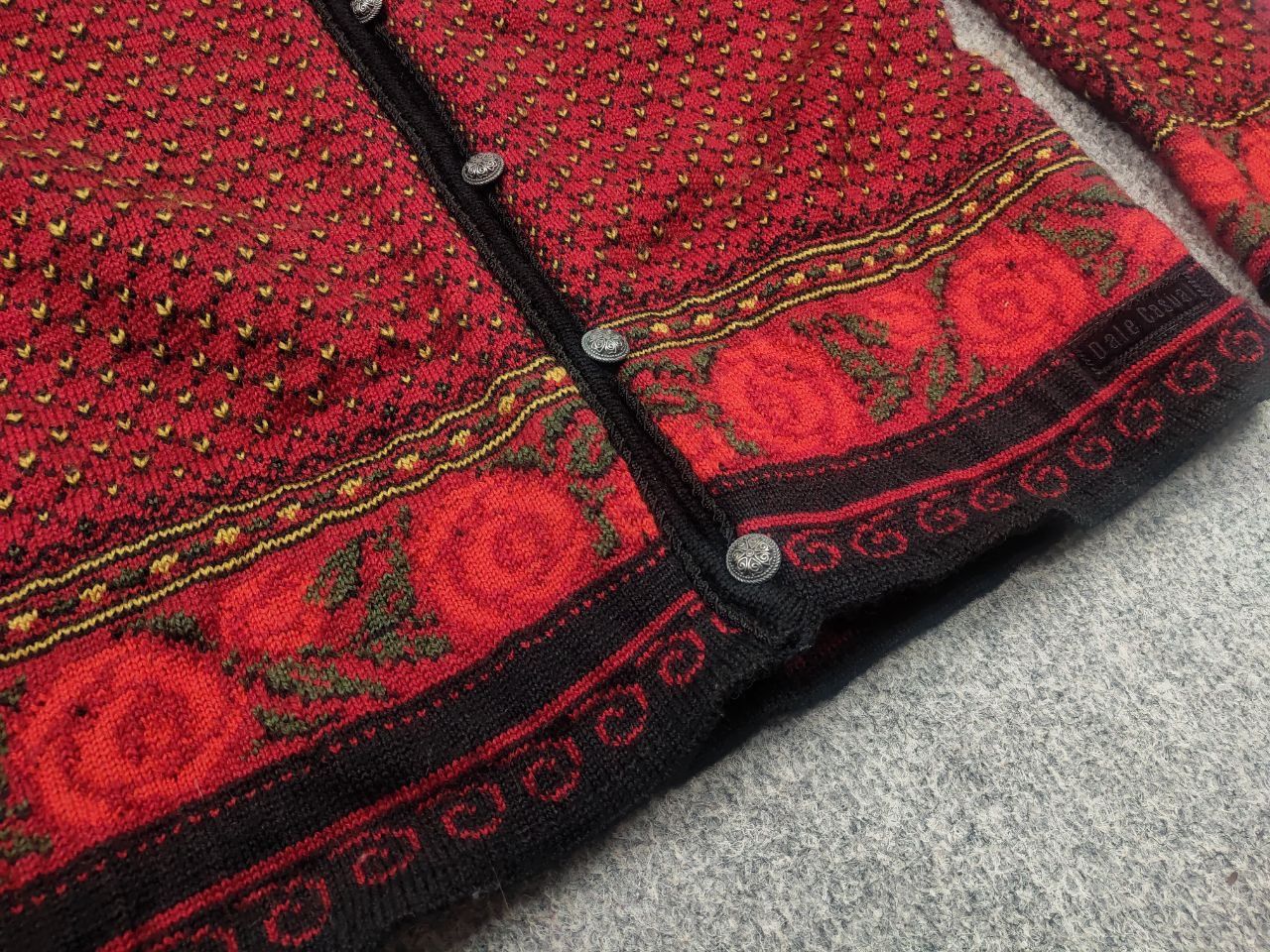 Dale Of Norway Vintage Dale of Norway Wool cardigan pattern button Sweater Size M / US 6-8 / IT 42-44 - 6 Thumbnail