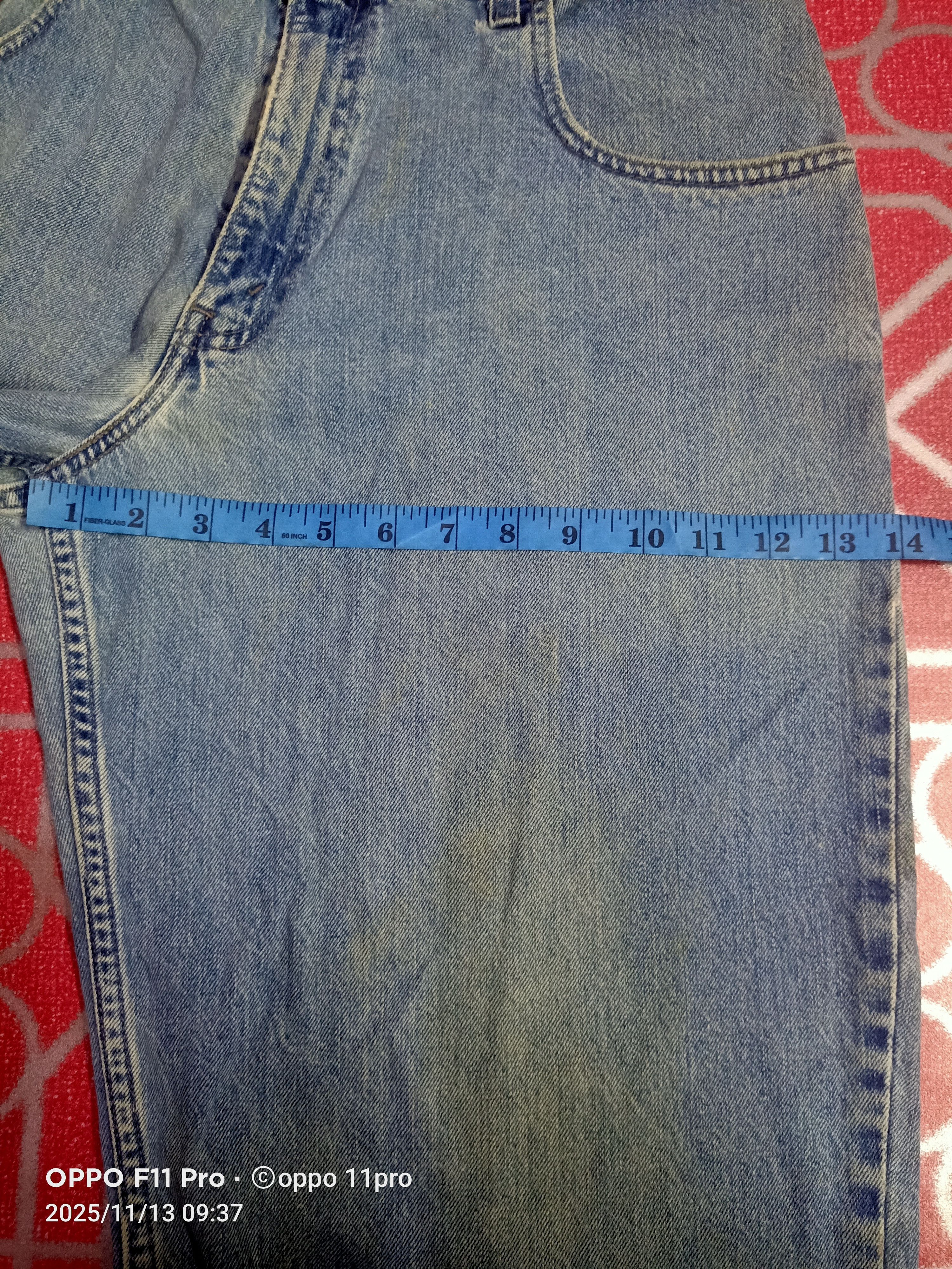 Levi's 🌟Vintag Levis 90s Silver Loose Jeans 🌟 Size US 34 / EU 50 - 16 Thumbnail