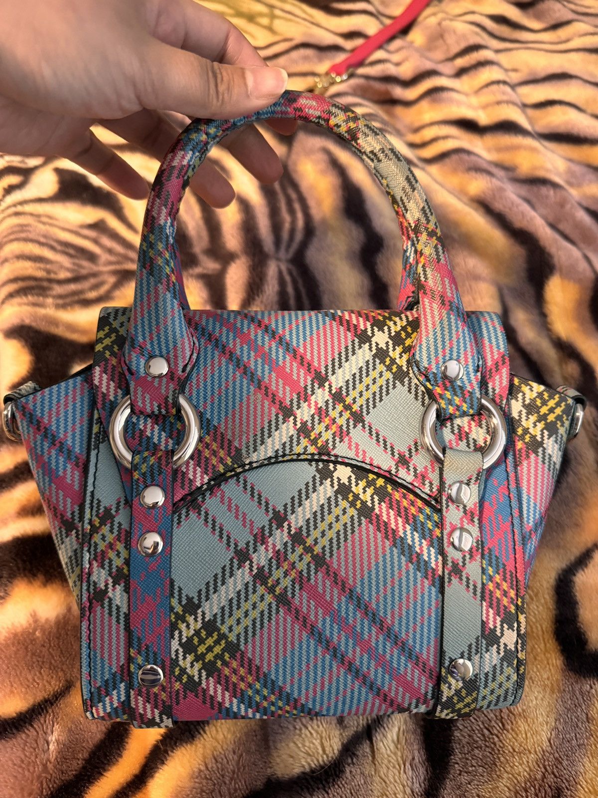 Vivienne Westwood Vivienne Westwood pink tartan purse Size ONE SIZE - 2 Thumbnail