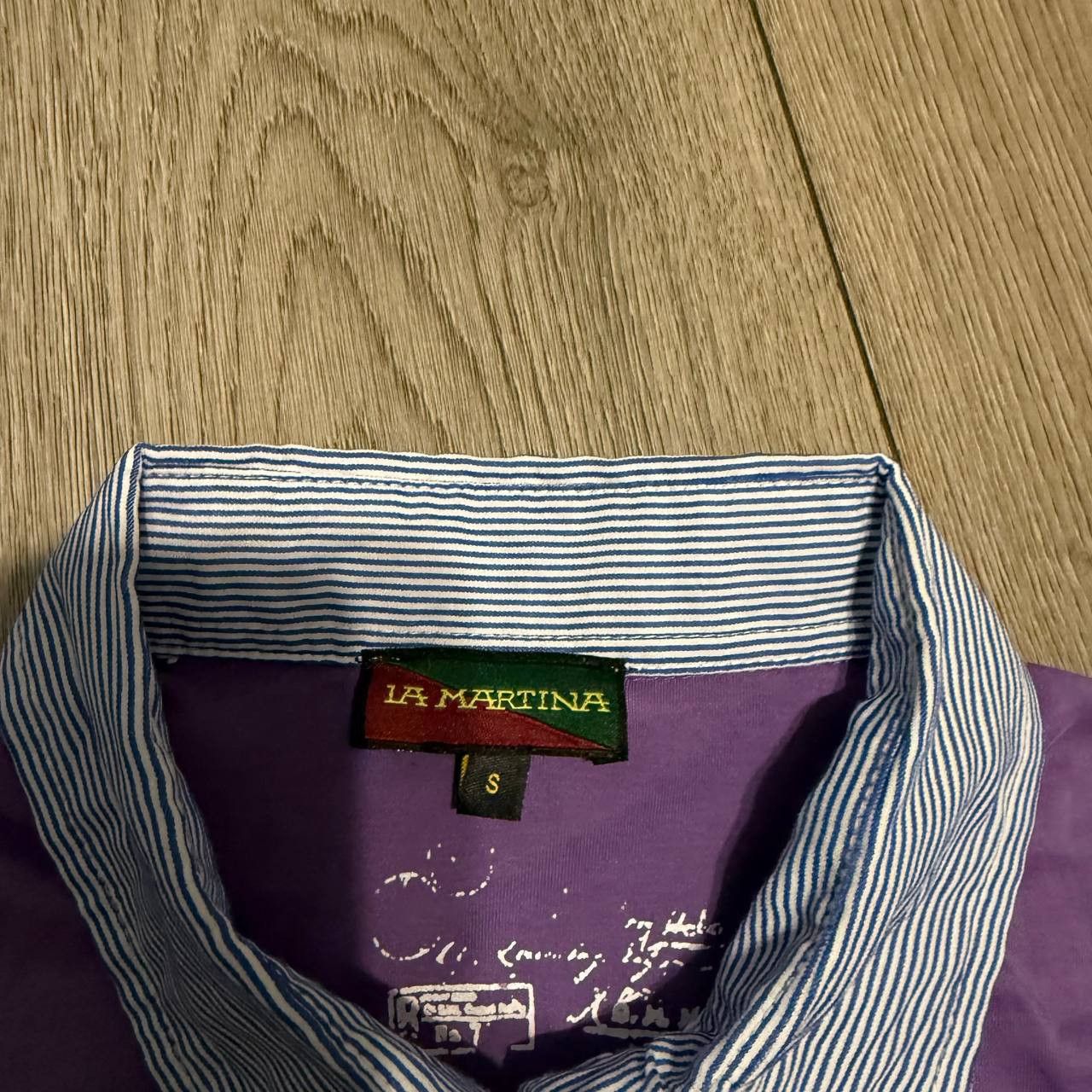 La Martina la martina womens polo t-shirt Size S Purple Size S / US 4 / IT 40 - 4 Thumbnail