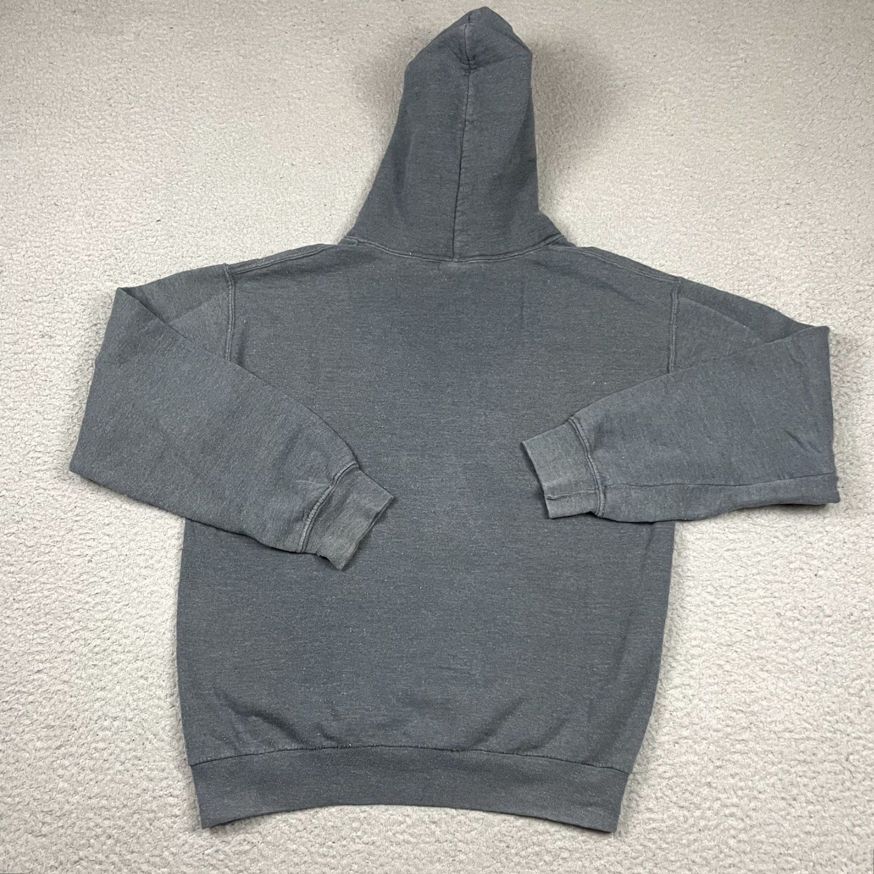 Logo 7 VINTAGE Harvard University Hoodie Adult S Gray Logo Pullover 90s College University Mens Sweatshirt Graphic Print Hooded Pockets Spring/Fall Inspired Size US S / EU 44-46 / 1 - 6 Thumbnail