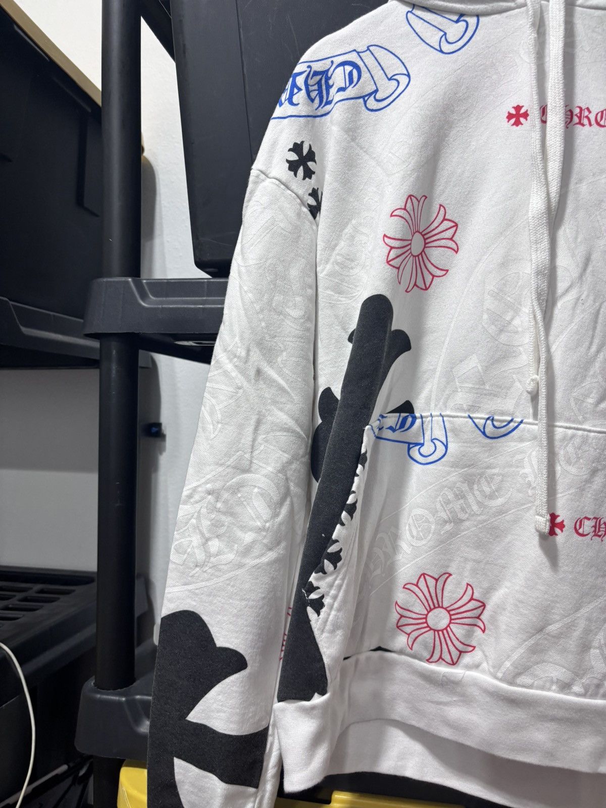 Chrome Hearts Chrome Hearts Stencil Hoodie Size US XS / EU 42 / 0 - 4 Thumbnail