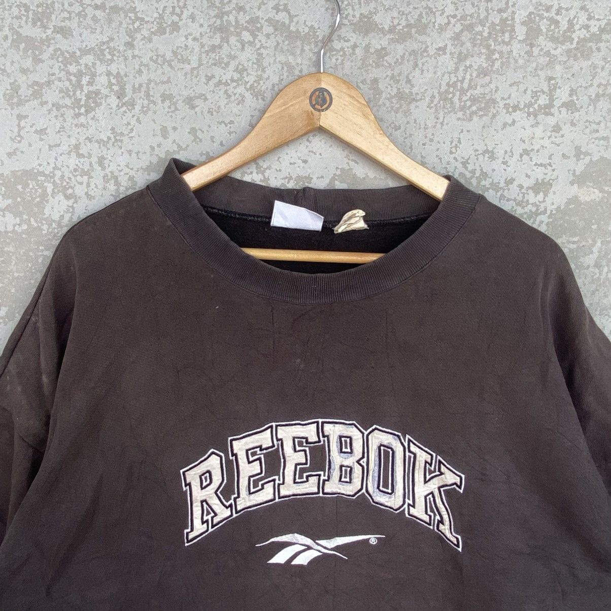 Other Vintage Reebok Big Printed Crewneck Sweatshirt Brown Size XL Size US XL / EU 56 / 4 - 4 Thumbnail