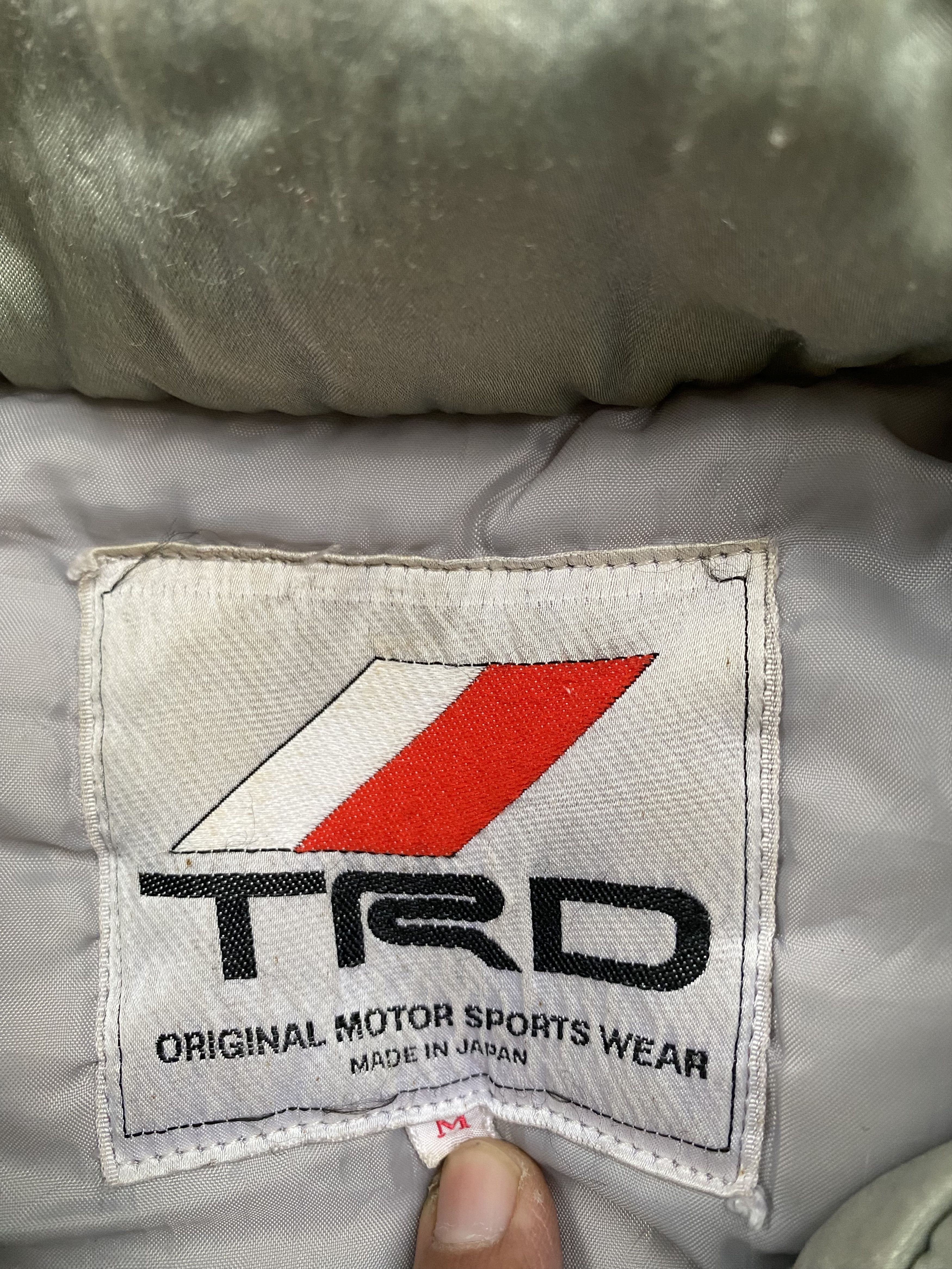 Gear for Sports Rare Vintage TRD Toyota Racing Bikers Jacket Size US M / EU 48-50 / 2 - 3 Thumbnail