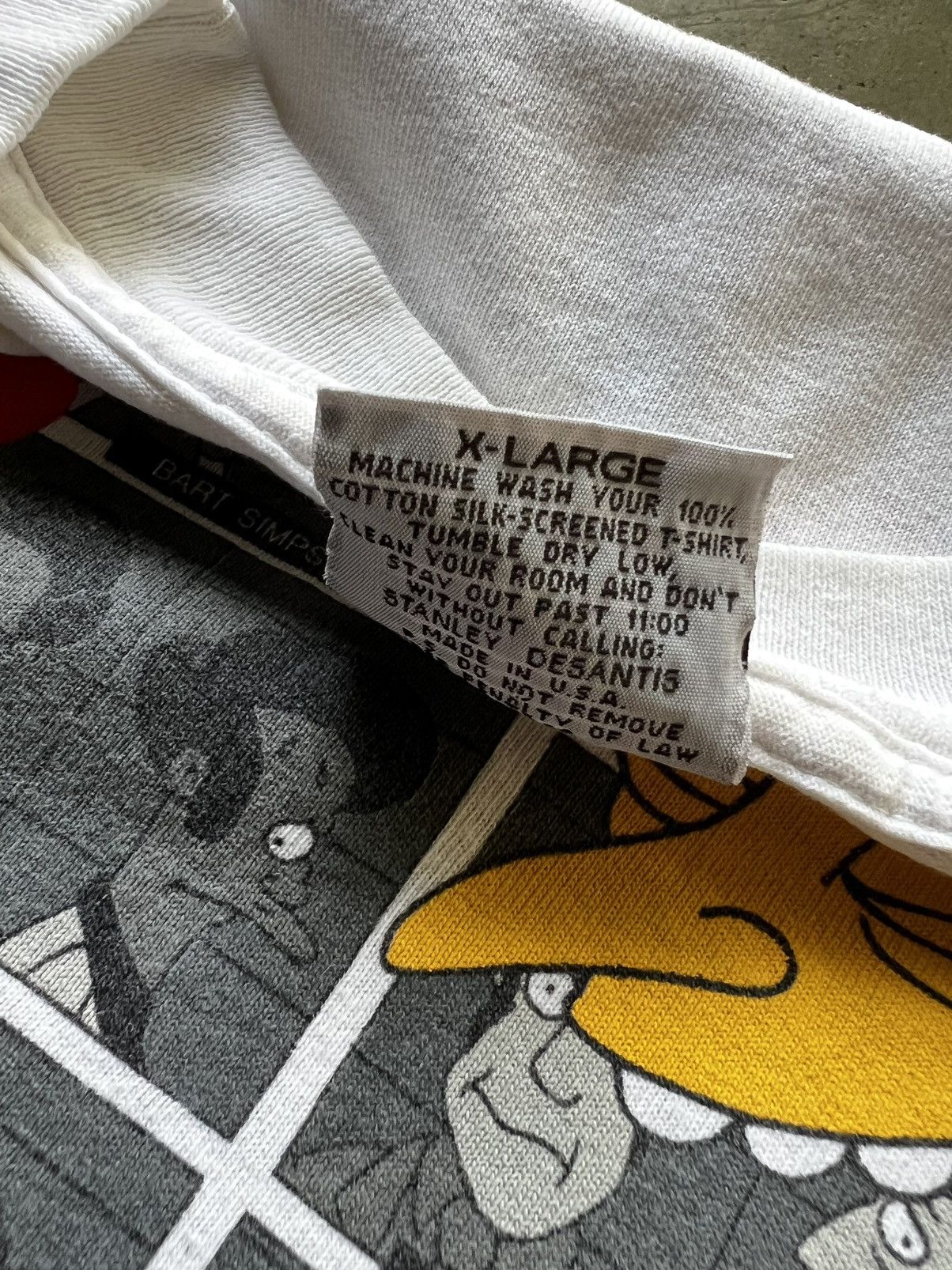 Vintage 1995 Who Shot Mr. Burns Simpsons Stanley Desantis Tee Shirt Size US XL / EU 56 / 4 - 9 Thumbnail