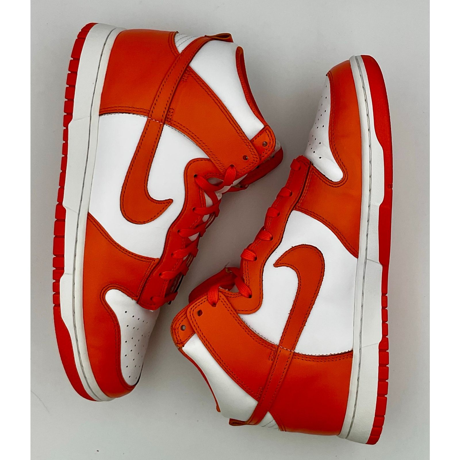Nike Nike Dunk Hi Retro Orange White Syracuse DD1399-101 Sz 11 Size US 11 / EU 44 - 1 Thumbnail