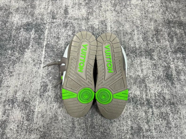 Louis Vuitton Louis Vuitton SKATE grey-green board shoes Size US 6.5 / EU 39-40 - 7 Thumbnail