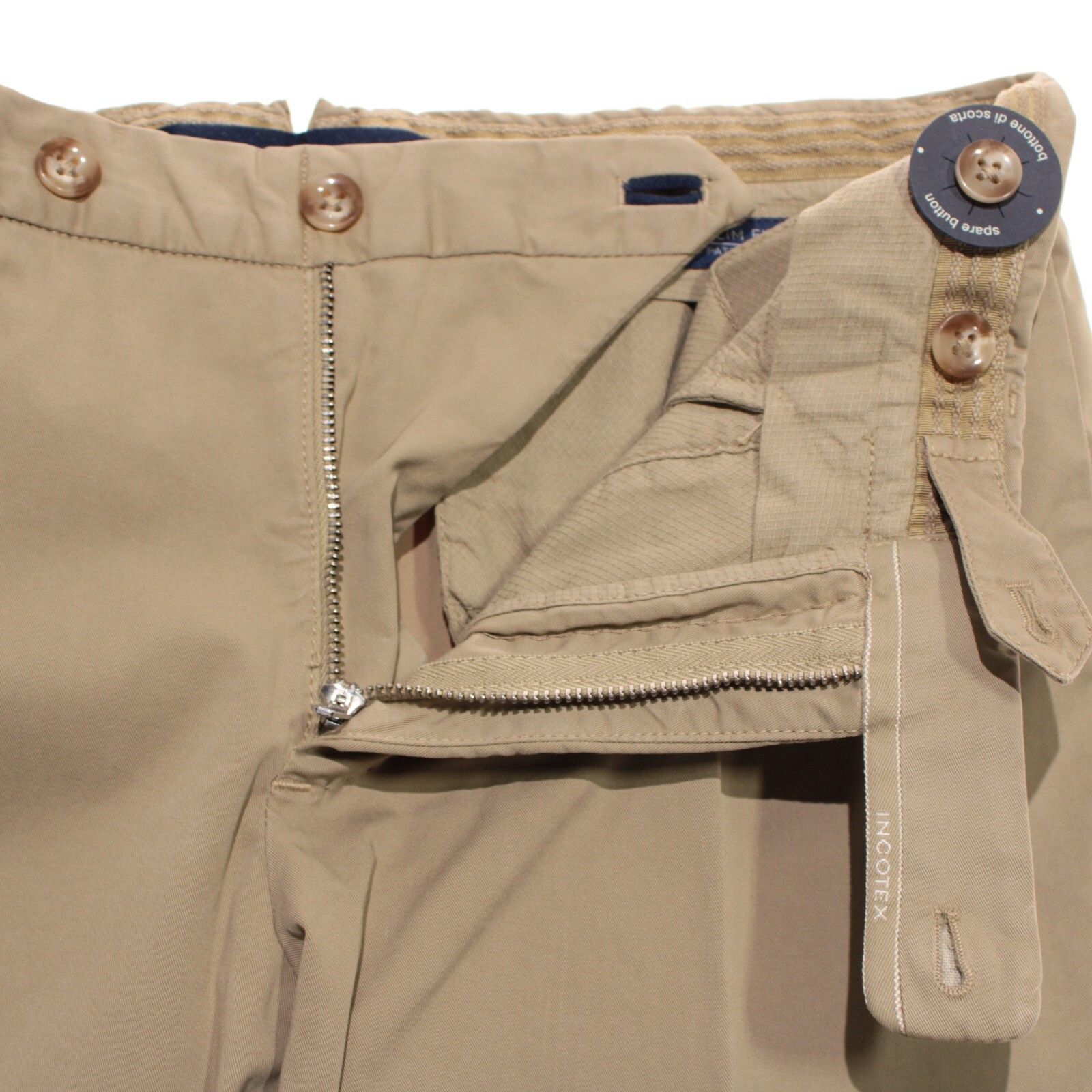 Incotex INCOTEX New with tags Chino Size 28 US In Beige Size US 28 / EU 44 - 3 Thumbnail