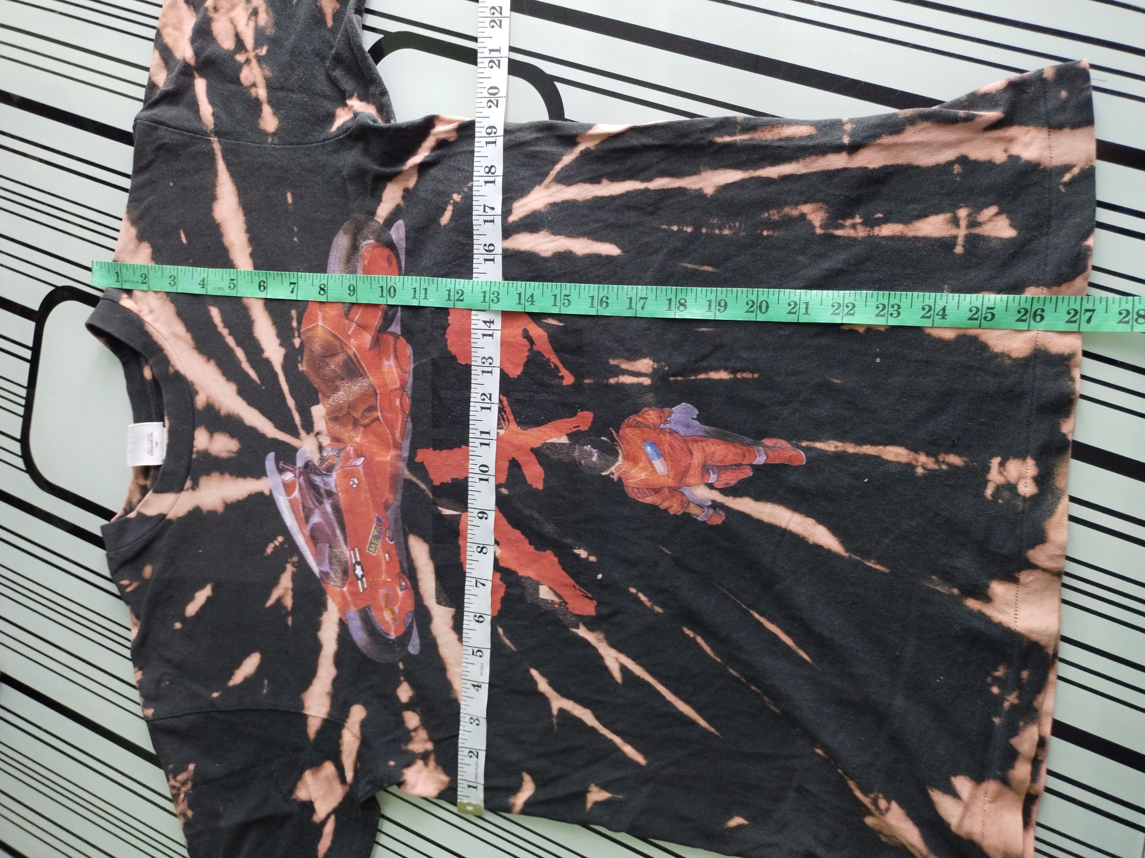 Japanese Brand × Vintage Vtg Akira Tie Die Bootleg Tee Size US M / EU 48-50 / 2 - 13 Thumbnail