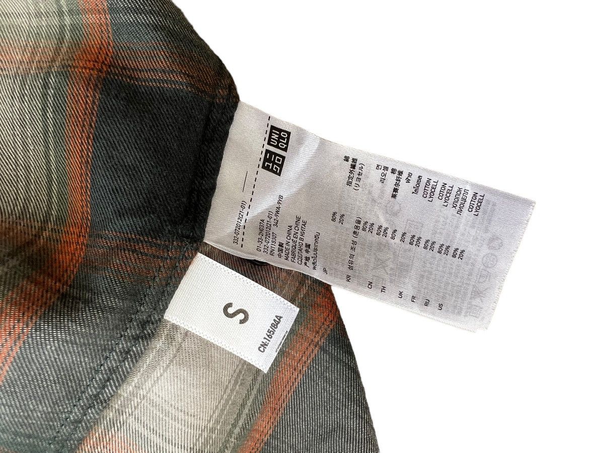 Undercover × Uniqlo Undercover X Uniqlo Shadows Plaid Flannel Shirt Size US S / EU 44-46 / 1 - 19 Thumbnail