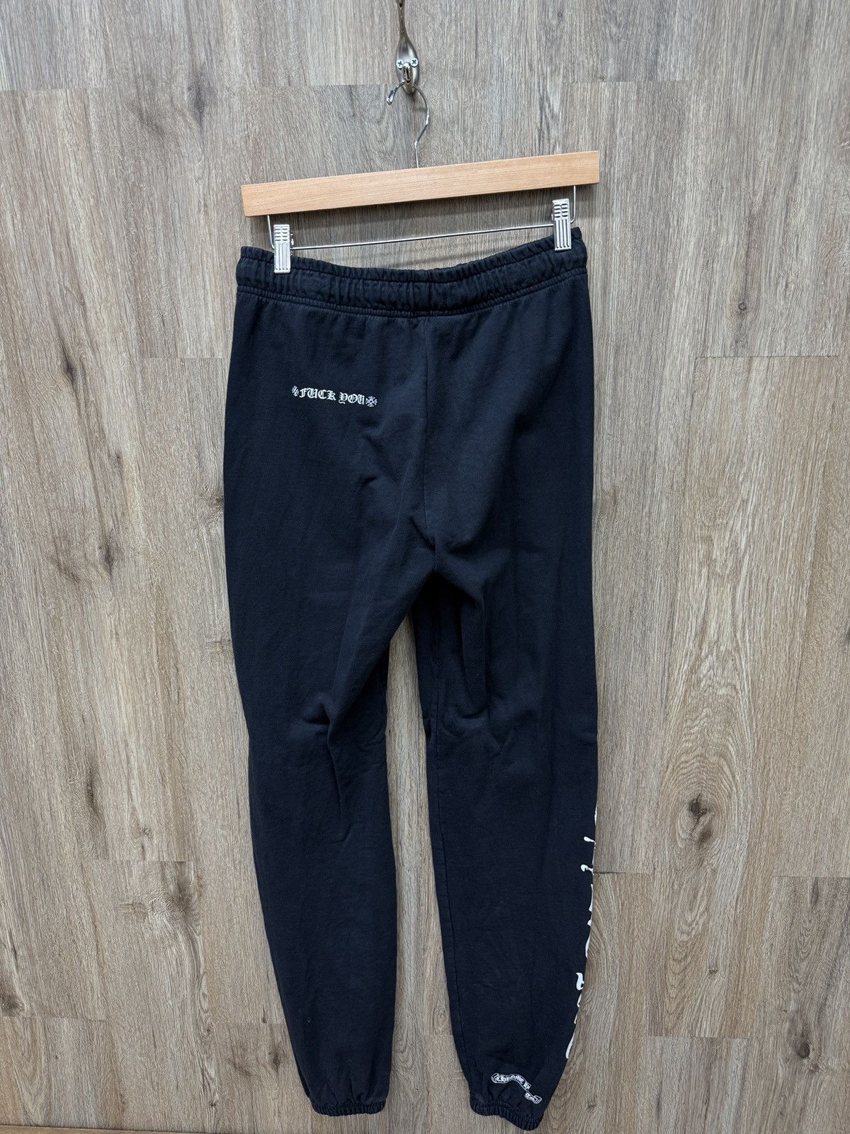 Chrome Hearts Chrome Hearts Black Sweatpants Size US 32 / EU 48 - 6 Thumbnail