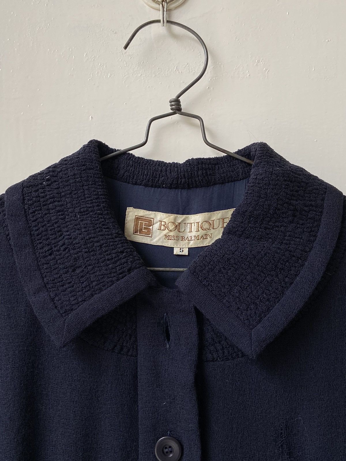 Balmain × Pierre Balmain MISS BALMAIN Navy Dress Size XS / US 0-2 / IT 36-38 - 14 Thumbnail