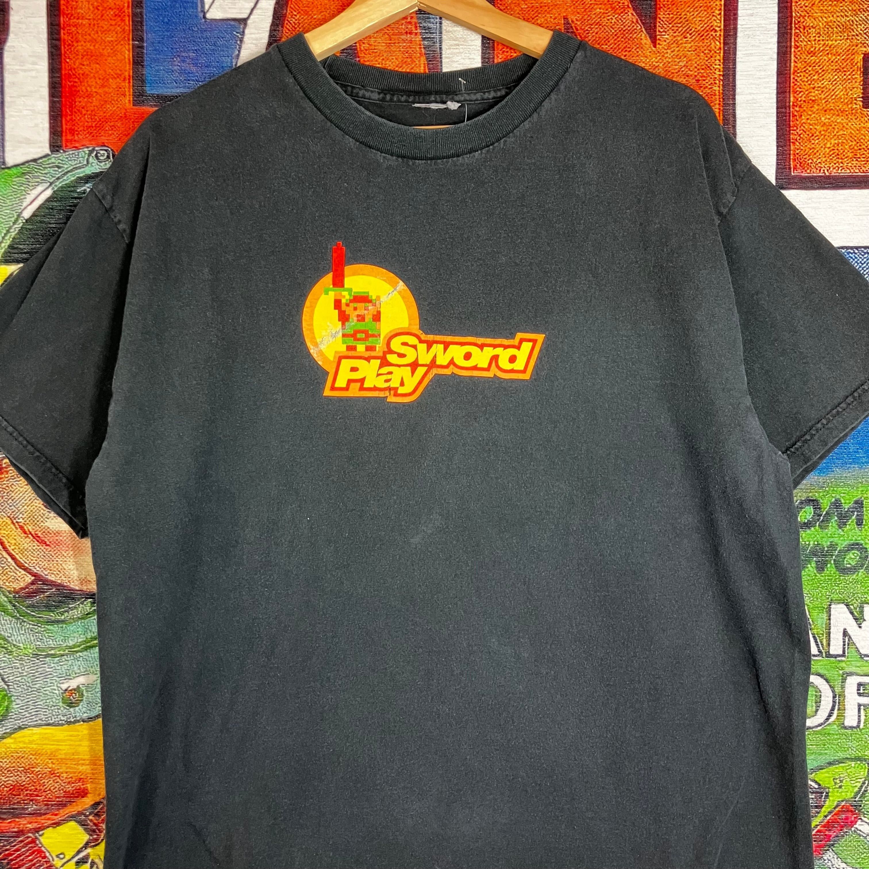 Nintendo × Vintage Vintage Y2K Nintendo Sword Play Tee Size L Size US L / EU 52-54 / 3 - 3 Thumbnail