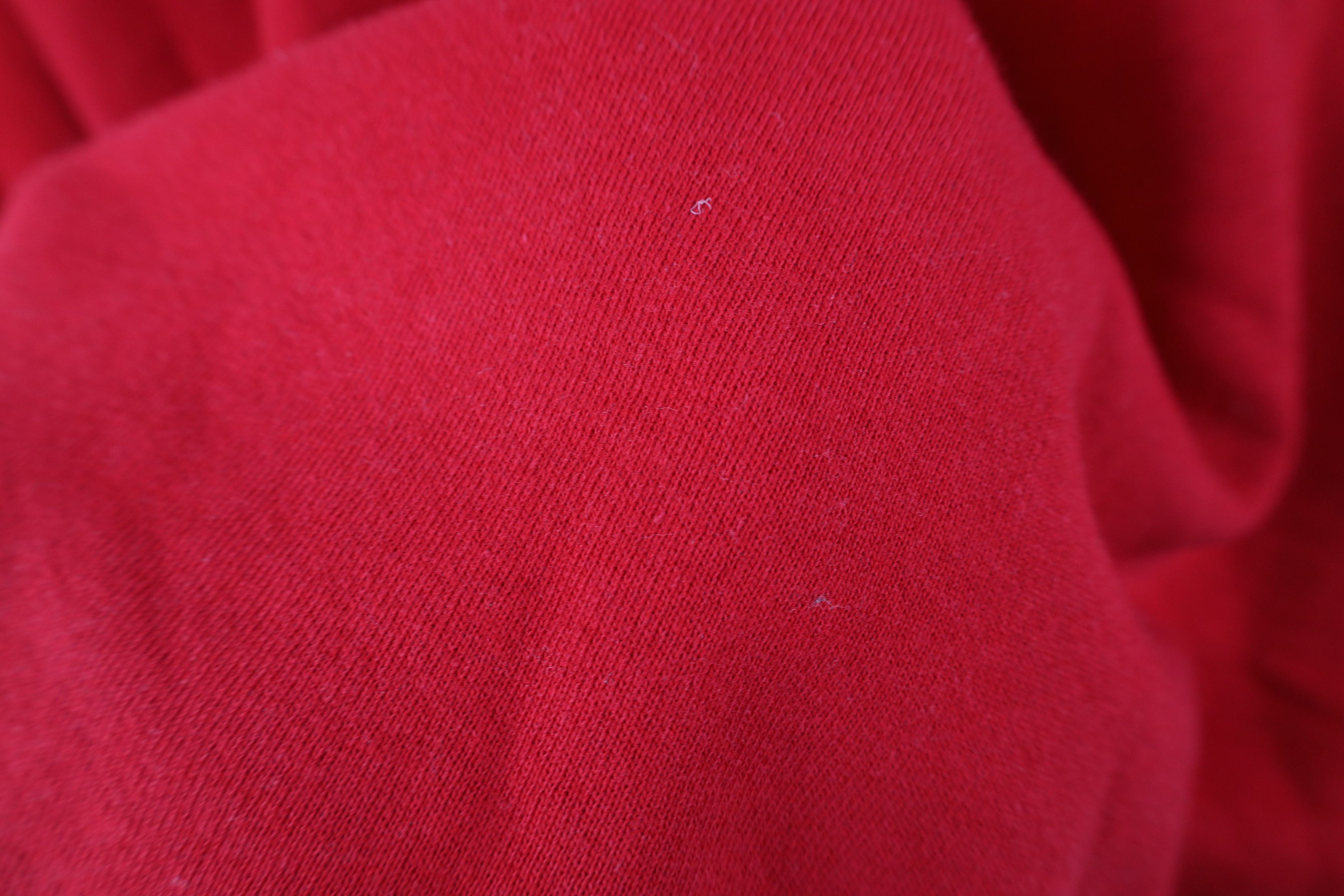 Vintage Vintage 90s Streetwear Blank Heavy Crewneck Sweatshirt Red Size US XXL / EU 58 / 5 - 6 Thumbnail