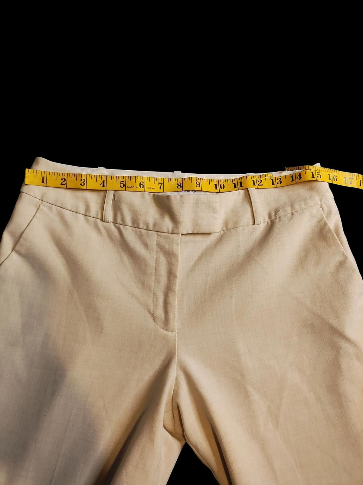 Worthington Worthington Beige Women's Dress Pants Size 30" / US 8 / IT 44 - 7 Thumbnail