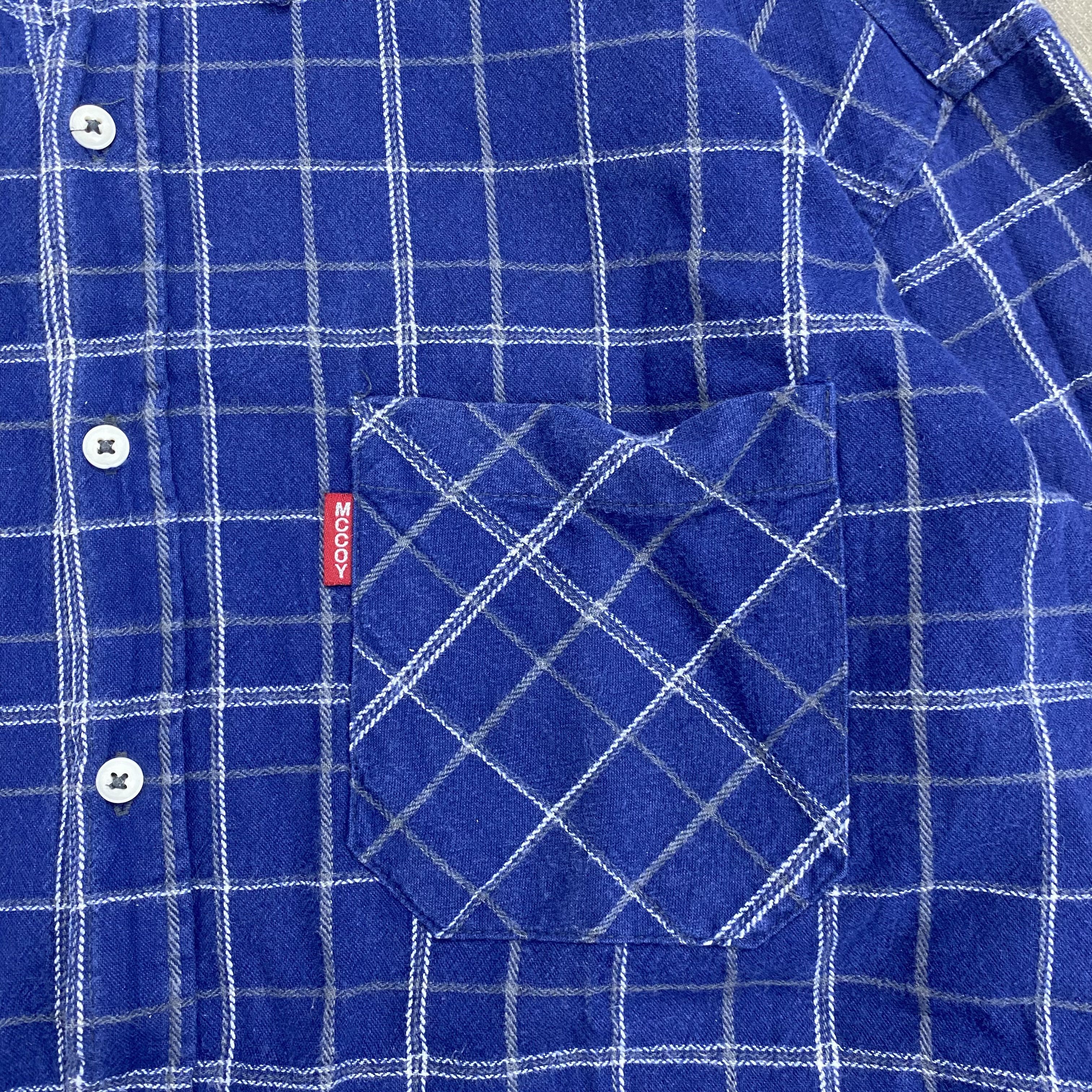 The Real McCoy's The Real Mc Coys Shirt Flannel Union Made Size US L / EU 52-54 / 3 - 3 Thumbnail