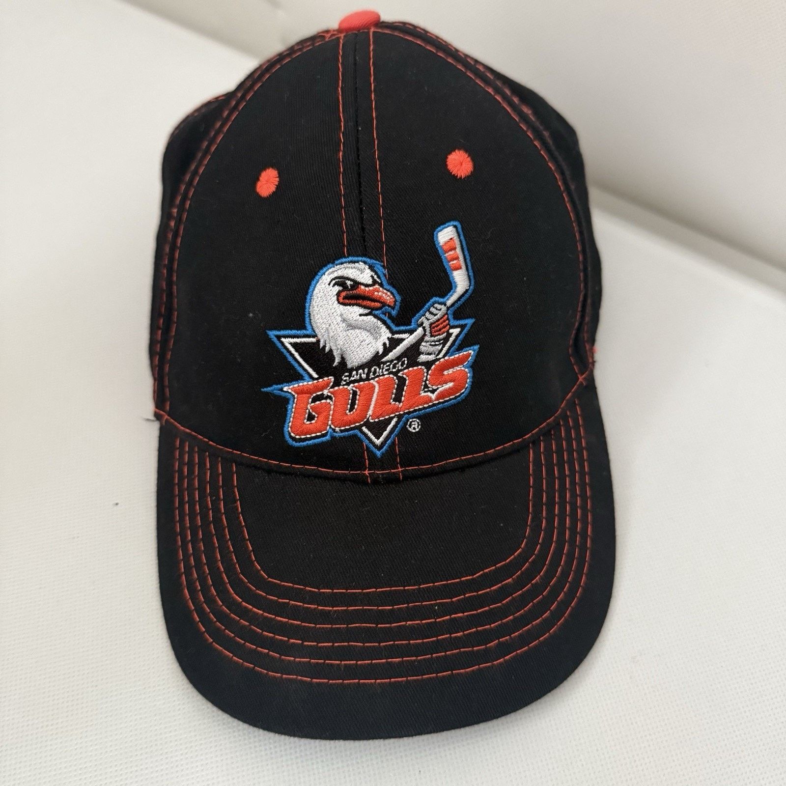 Other San Diego Gulls Black Trucker Hat Embroidered AHL Hockey Cap Size ONE SIZE - 1 Thumbnail