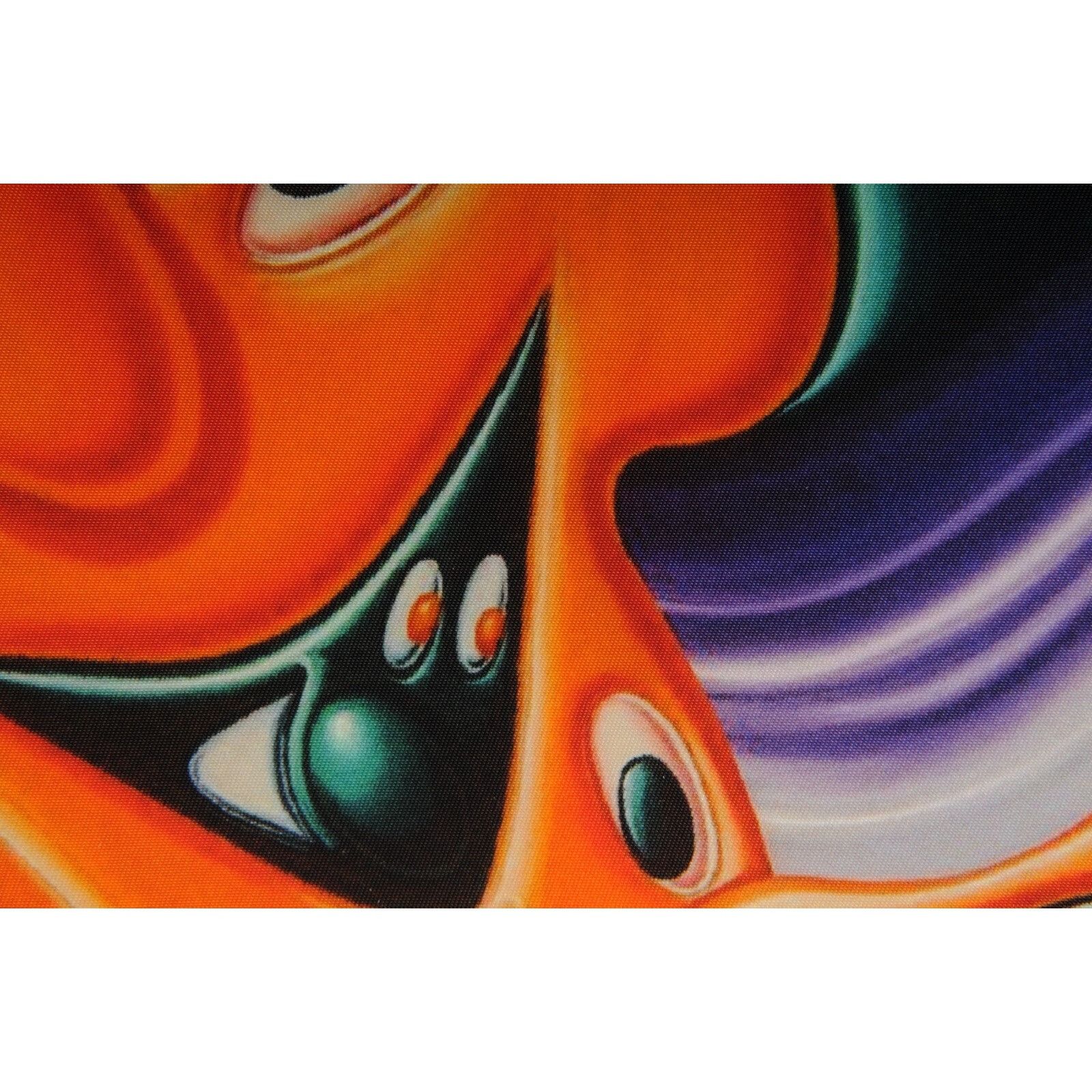 Dior Kenny Scharf Travel Pouch Black Orange Size ONE SIZE - 3 Thumbnail